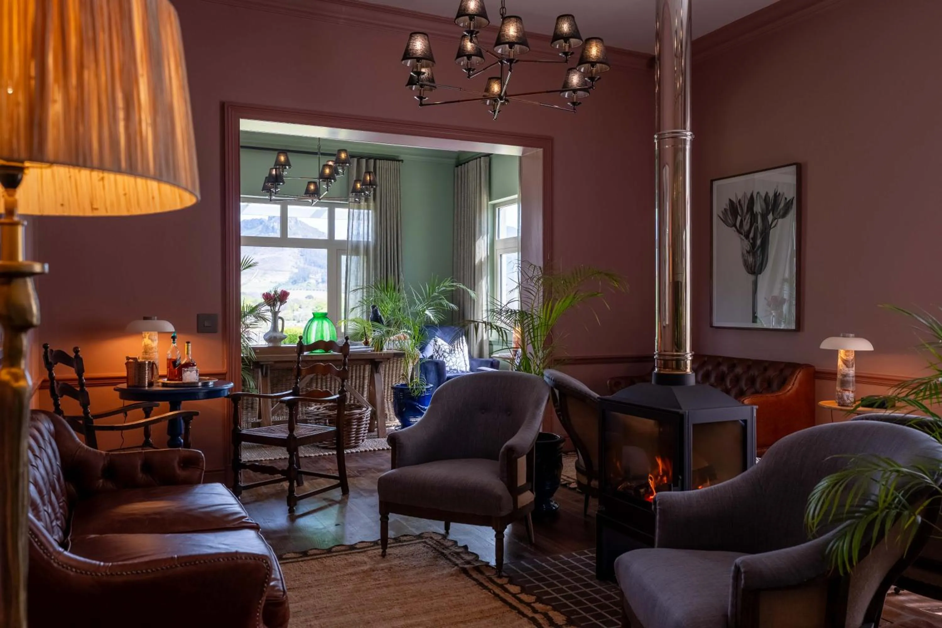 Living room in Cape Vue Country House