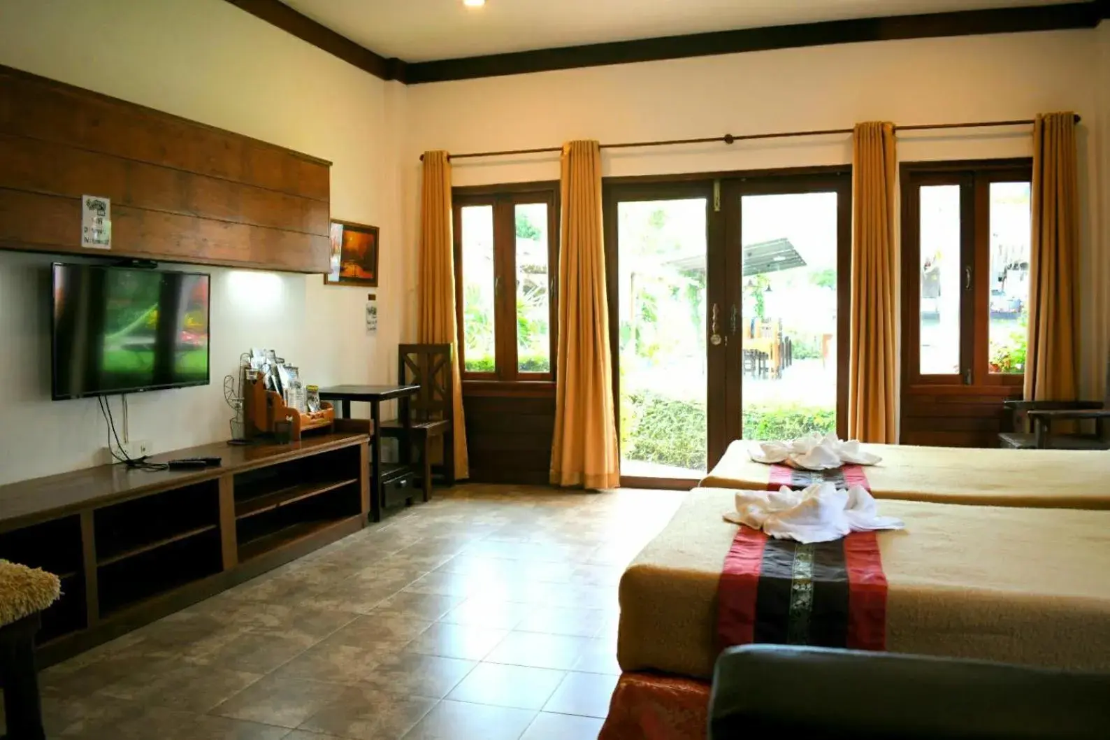 Bedroom, Bed in Rungnara pool villa Bedroom, Bed in Rungnara pool villa