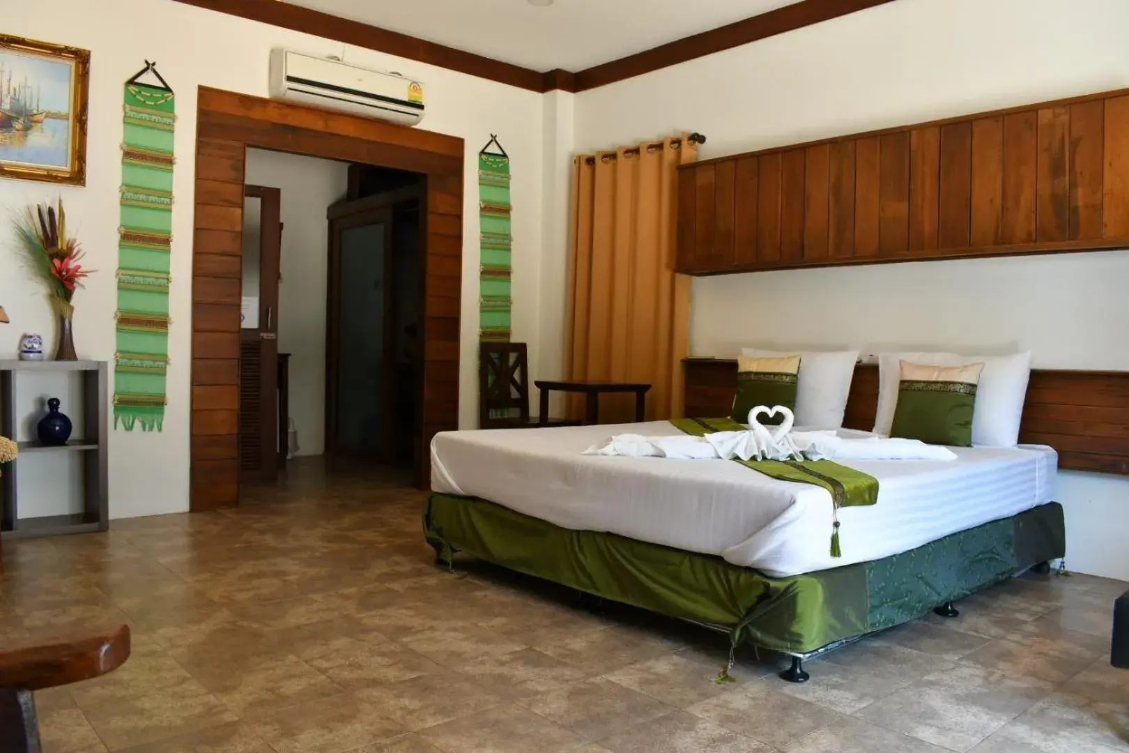 Bed in Rungnara pool villa Bed in Rungnara pool villa