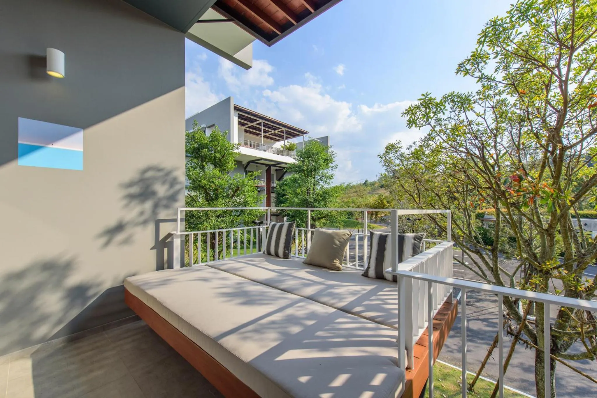 Balcony/Terrace in The Gallery Khao Yai Hotel and Residence - SHA Plus