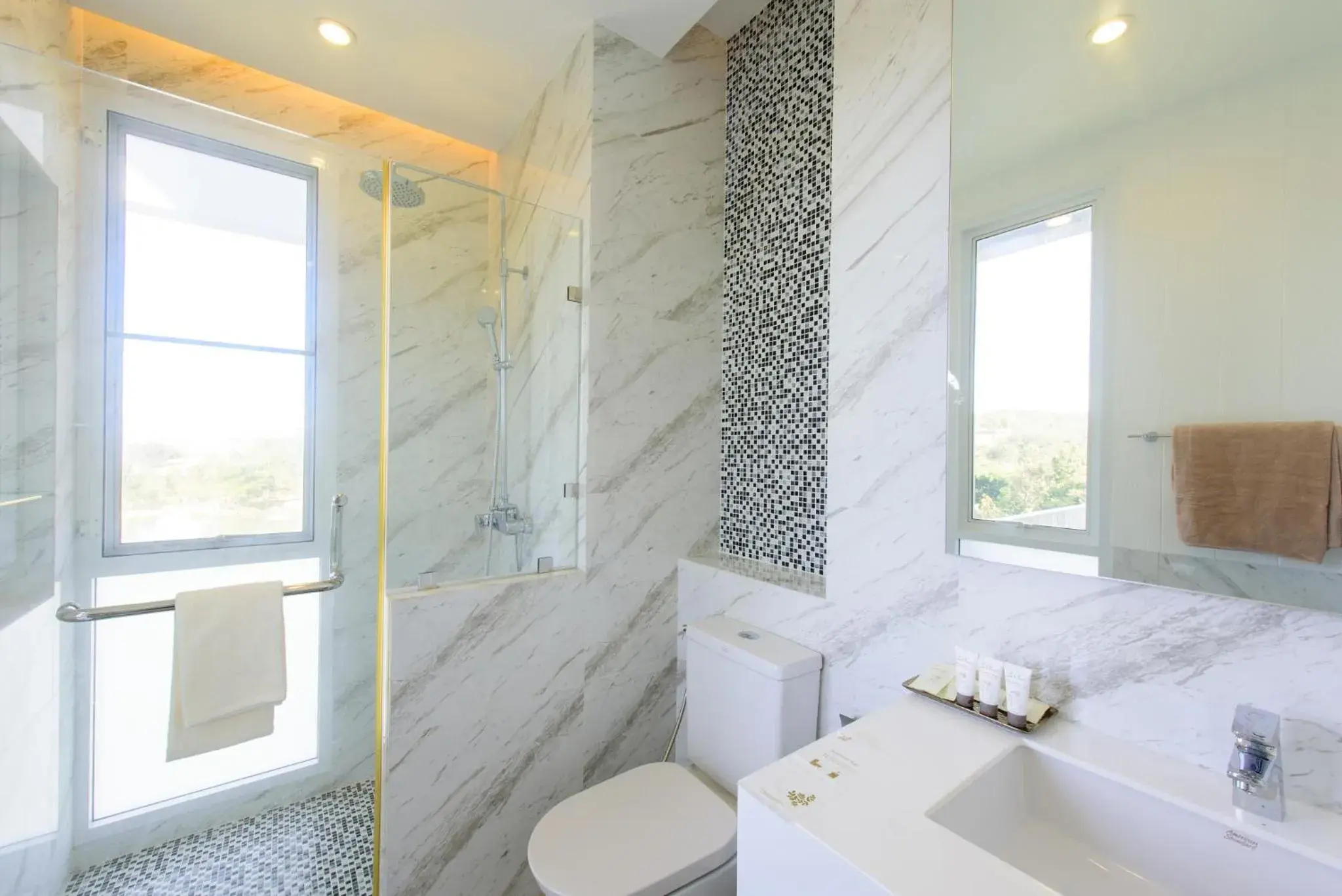 Bathroom in The Gallery Khao Yai Hotel and Residence - SHA Plus Bathroom in The Gallery Khao Yai Hotel and Residence - SHA Plus