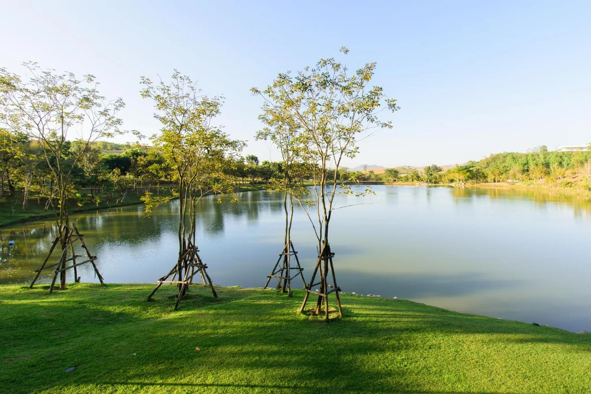 Lake view in The Gallery Khao Yai Hotel and Residence - SHA Plus