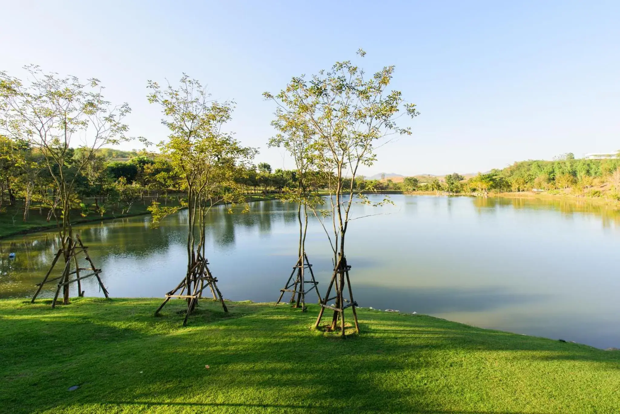 Lake view in The Gallery Khao Yai Hotel and Residence - SHA Plus Lake view in The Gallery Khao Yai Hotel and Residence - SHA Plus