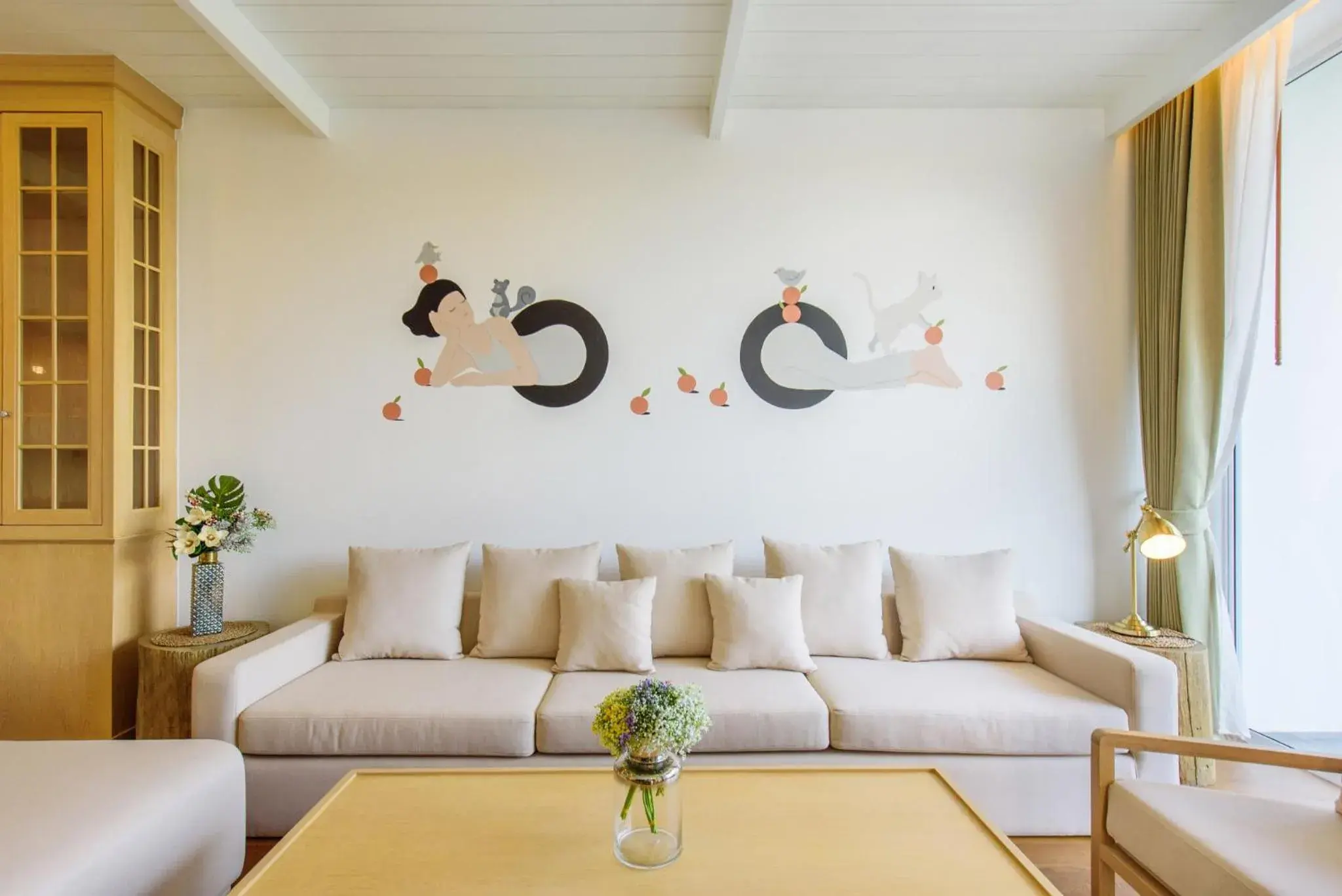 Living room in The Gallery Khao Yai Hotel and Residence - SHA Plus Living room in The Gallery Khao Yai Hotel and Residence - SHA Plus