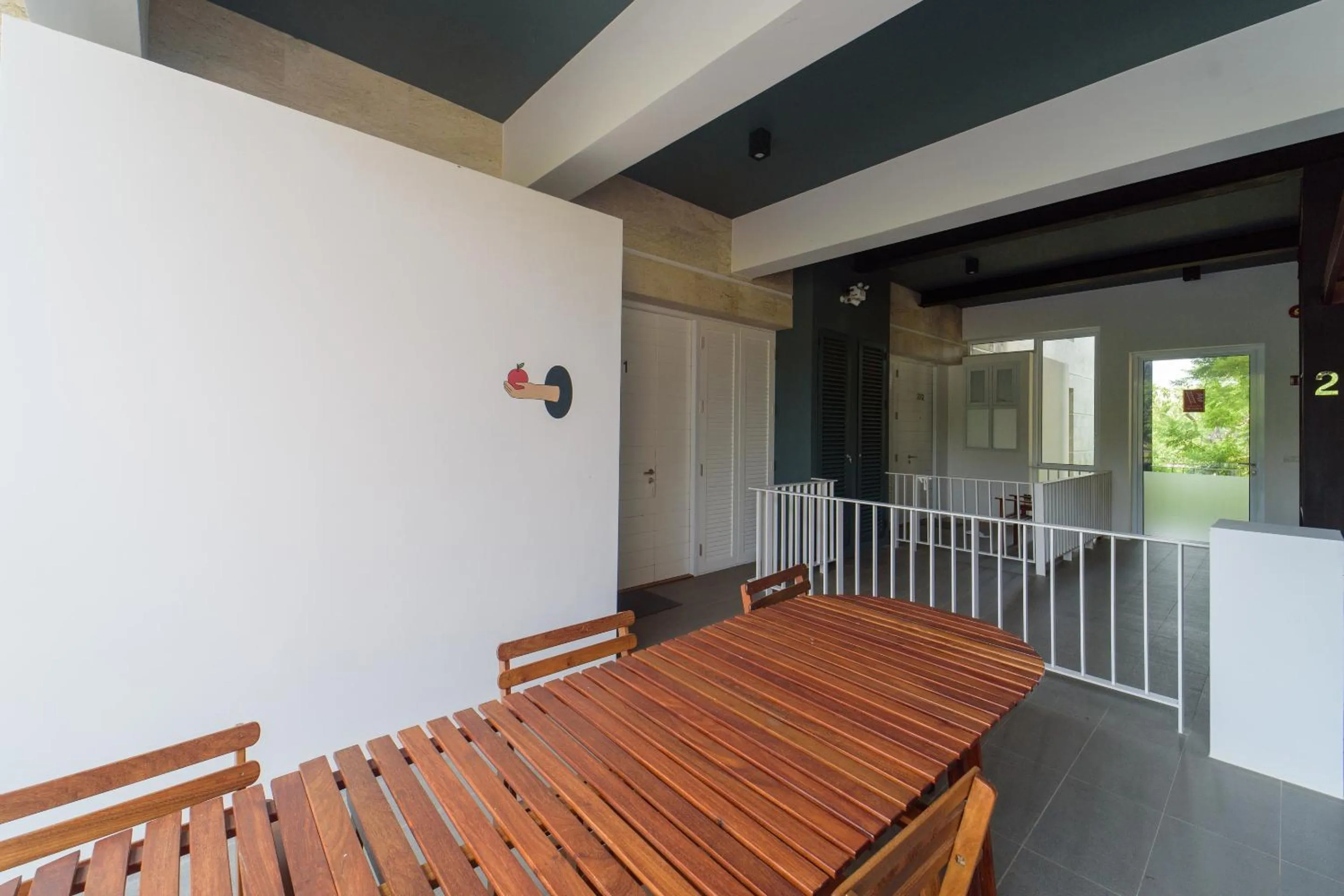 Patio in The Gallery Khao Yai Hotel and Residence - SHA Plus