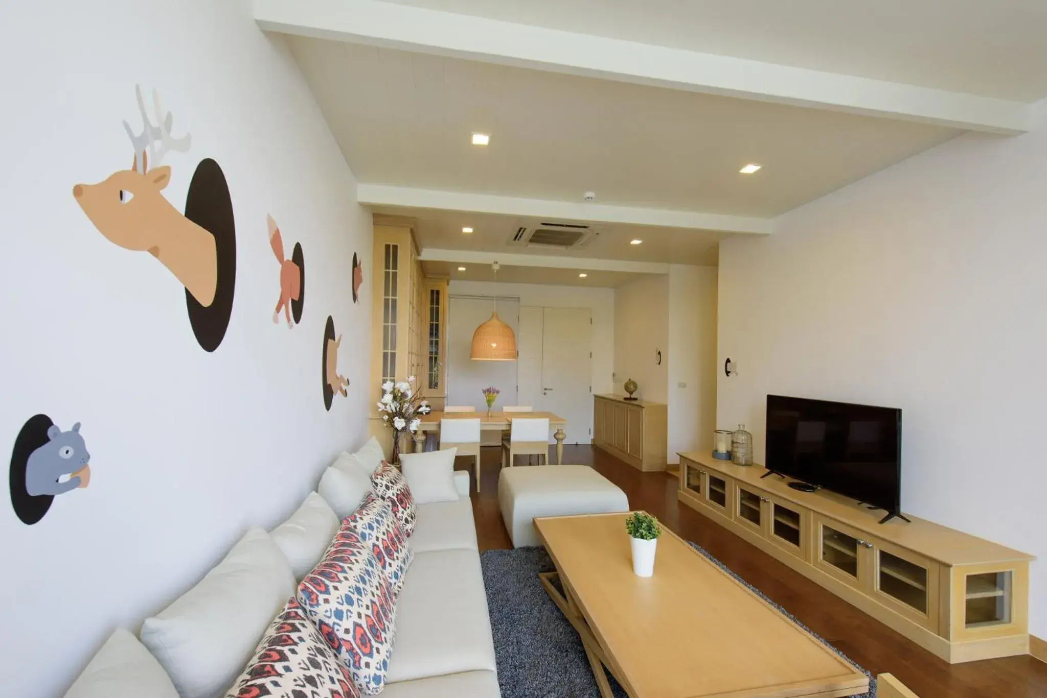 Living room in The Gallery Khao Yai Hotel and Residence - SHA Plus Living room in The Gallery Khao Yai Hotel and Residence - SHA Plus