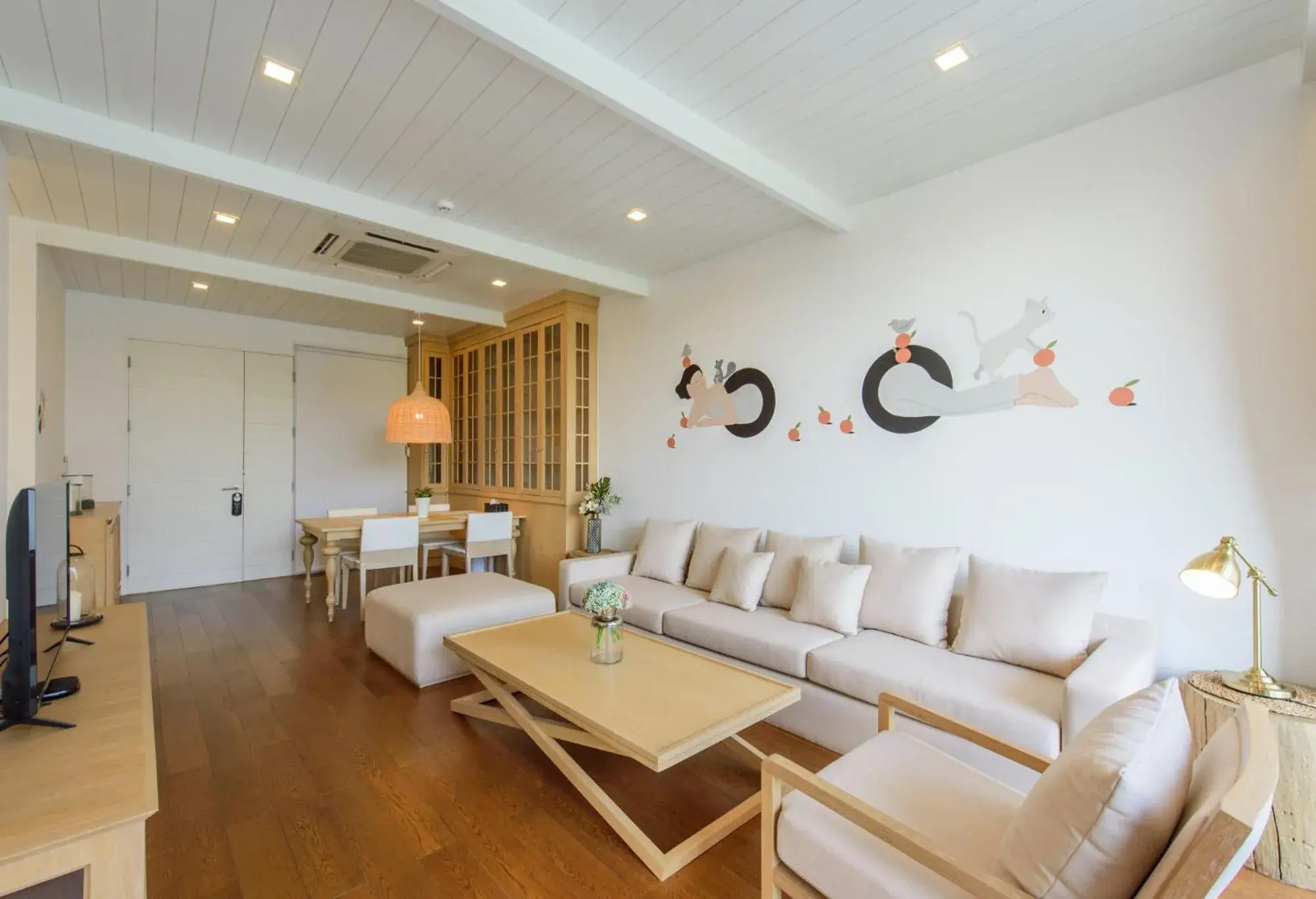 Living room in The Gallery Khao Yai Hotel and Residence - SHA Plus Living room in The Gallery Khao Yai Hotel and Residence - SHA Plus