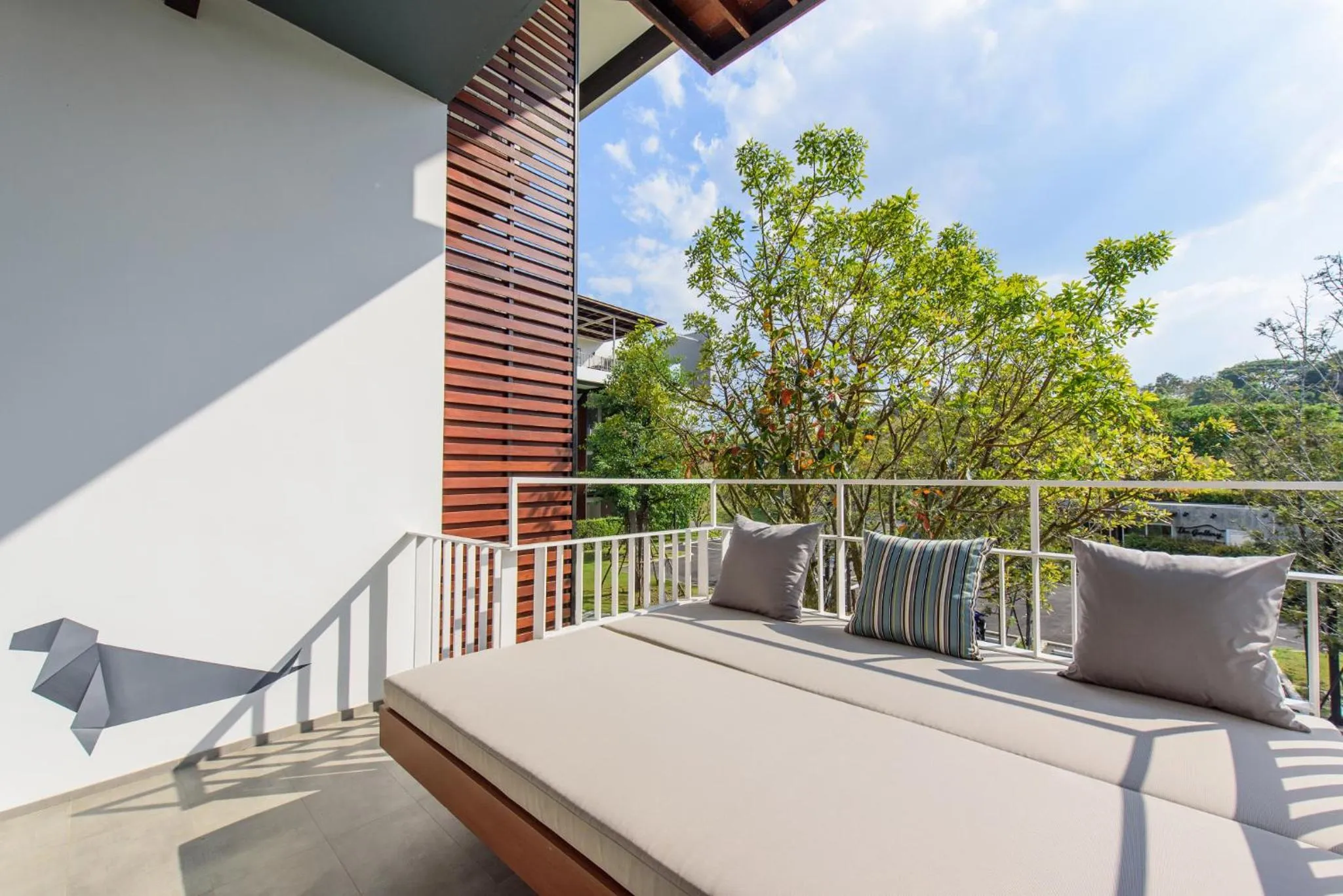 Balcony/Terrace in The Gallery Khao Yai Hotel and Residence - SHA Plus
