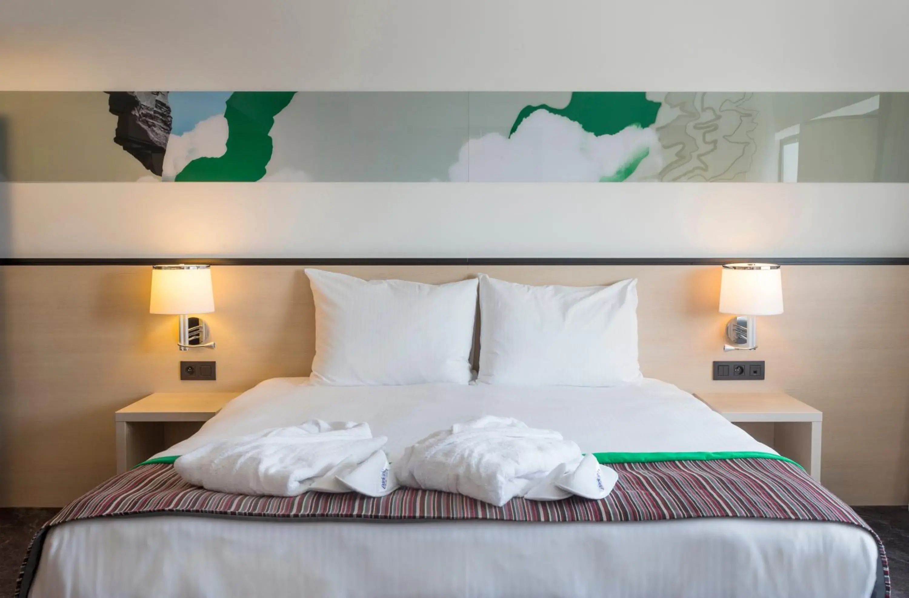 Bedroom, Bed in Park Inn by Radisson Leuven Bedroom, Bed in Park Inn by Radisson Leuven