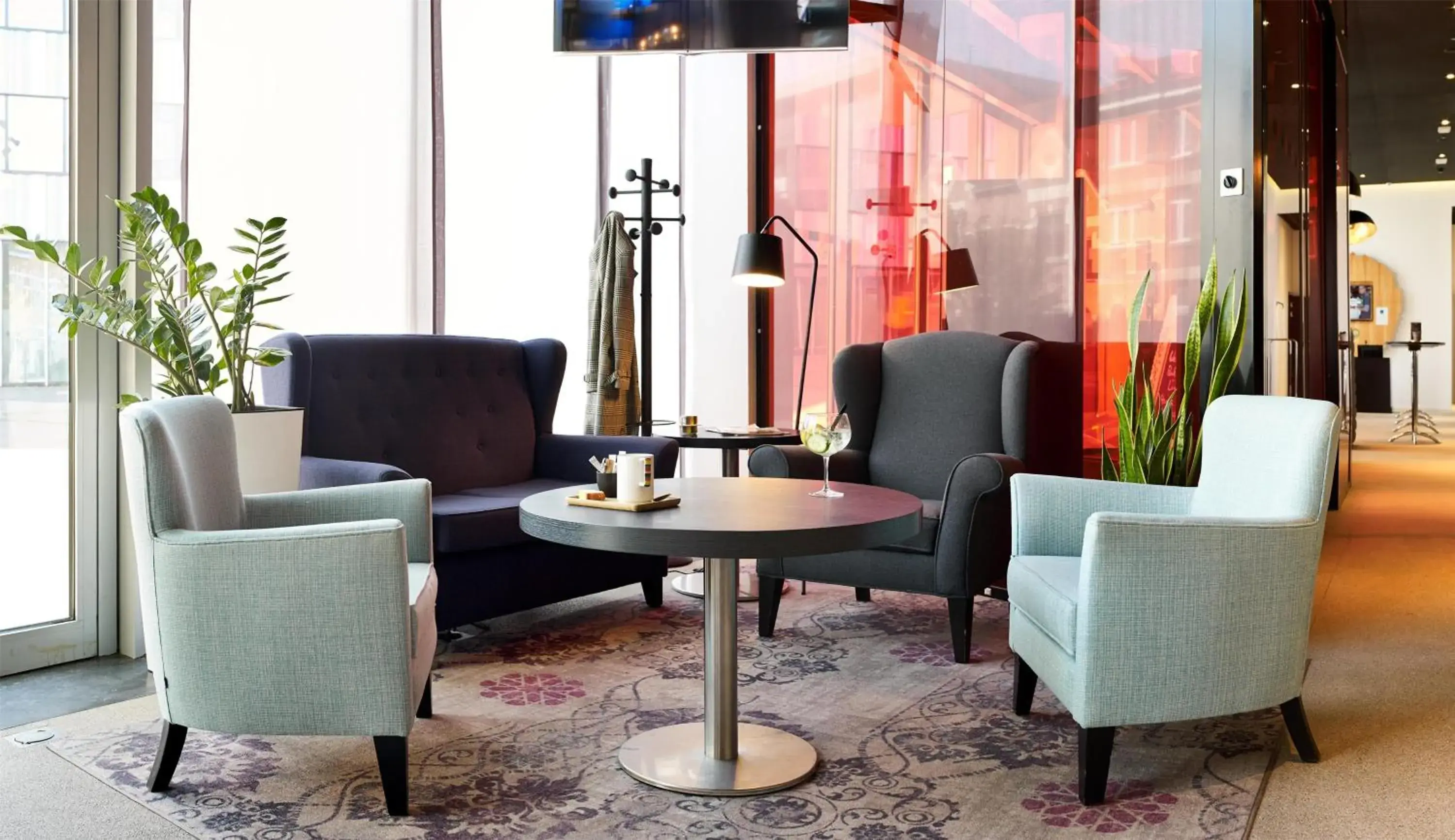 Lobby or reception in Park Inn by Radisson Leuven Lobby or reception in Park Inn by Radisson Leuven