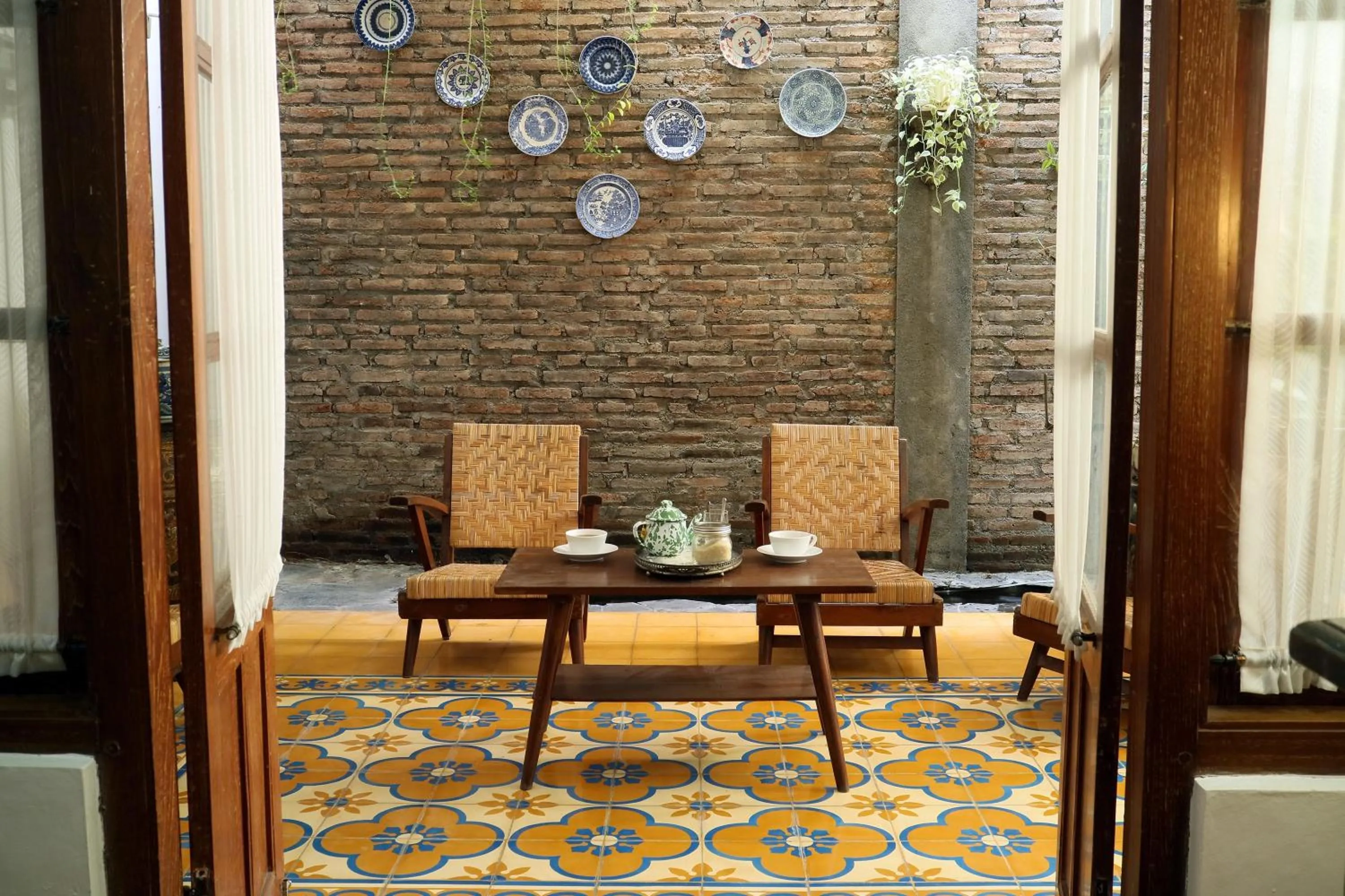 Seating area in Omah Gerjen 29