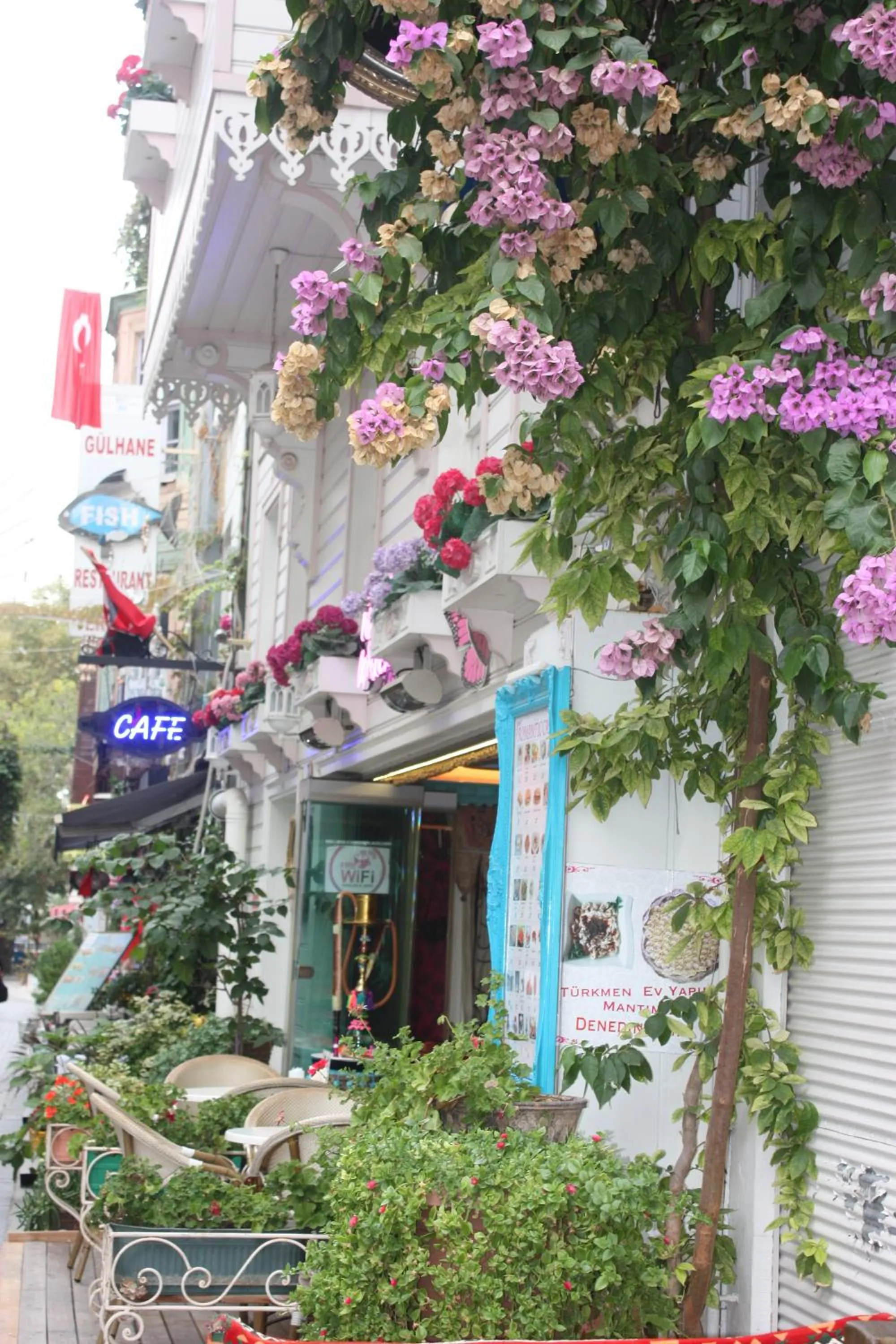 Facade/entrance in Romantic Mansion