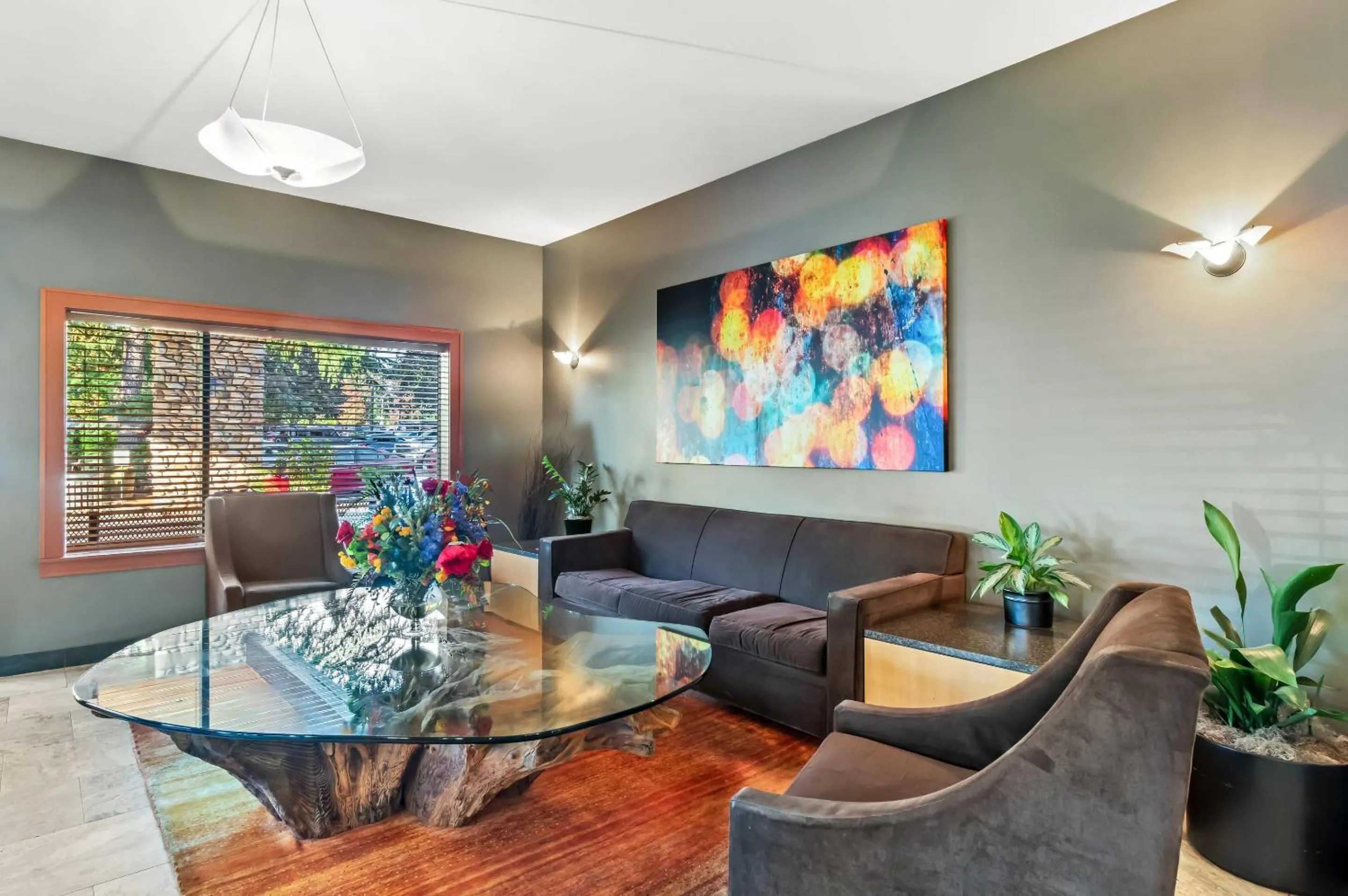 Lobby or reception in Radisson Hotel Portland Airport