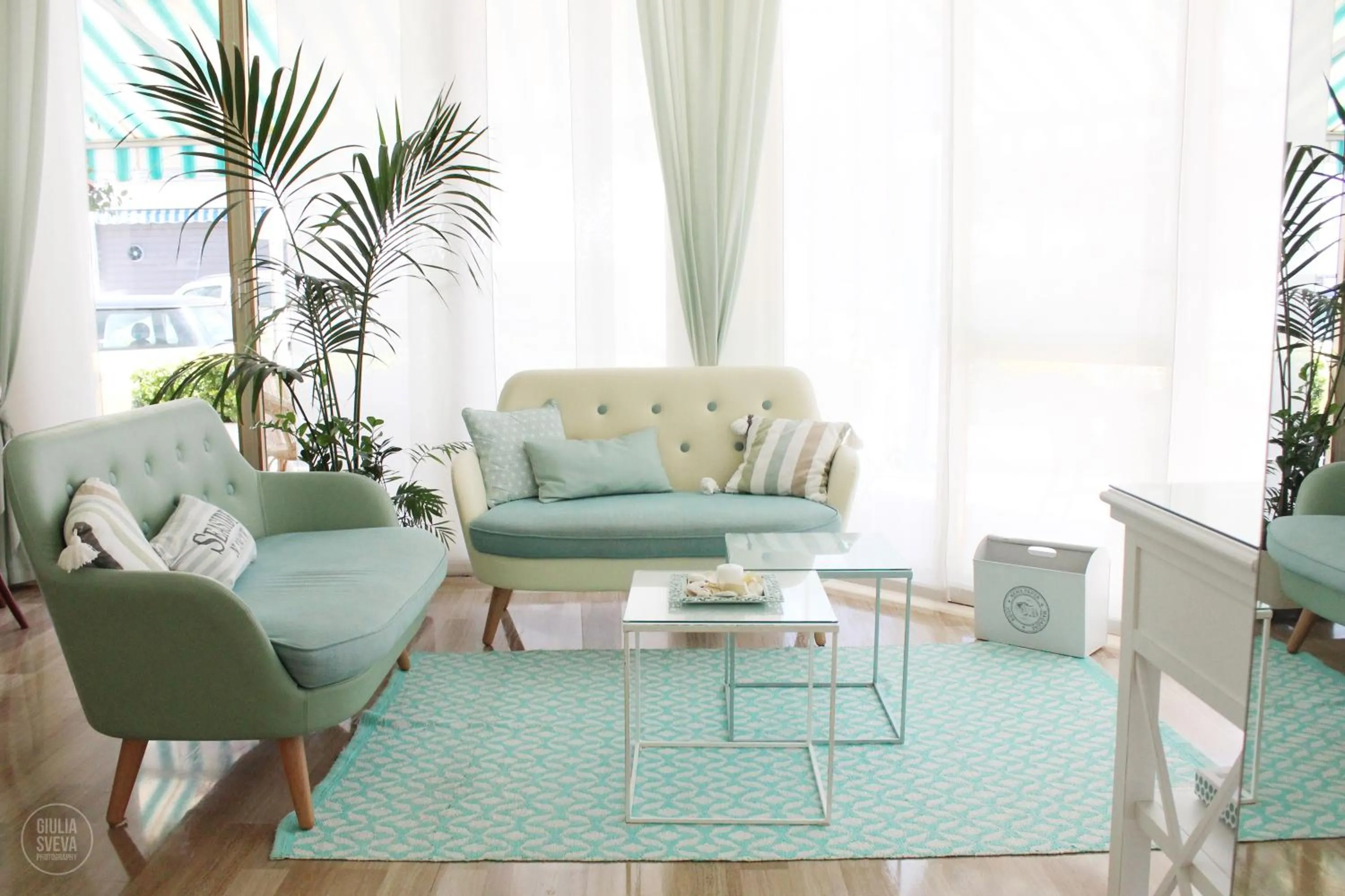 Living room in Hotel Flora