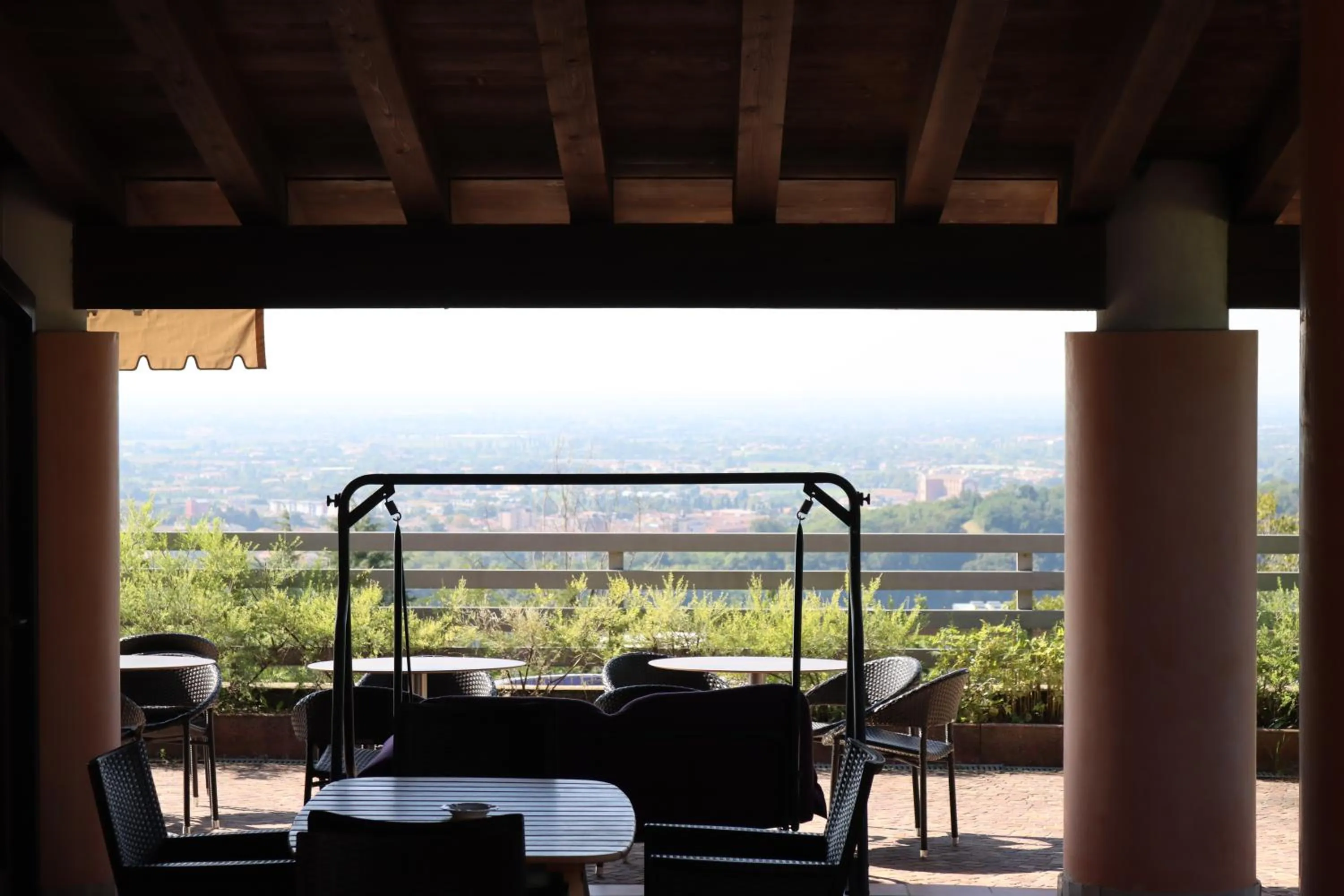 Patio in Albergo Alla Pineta