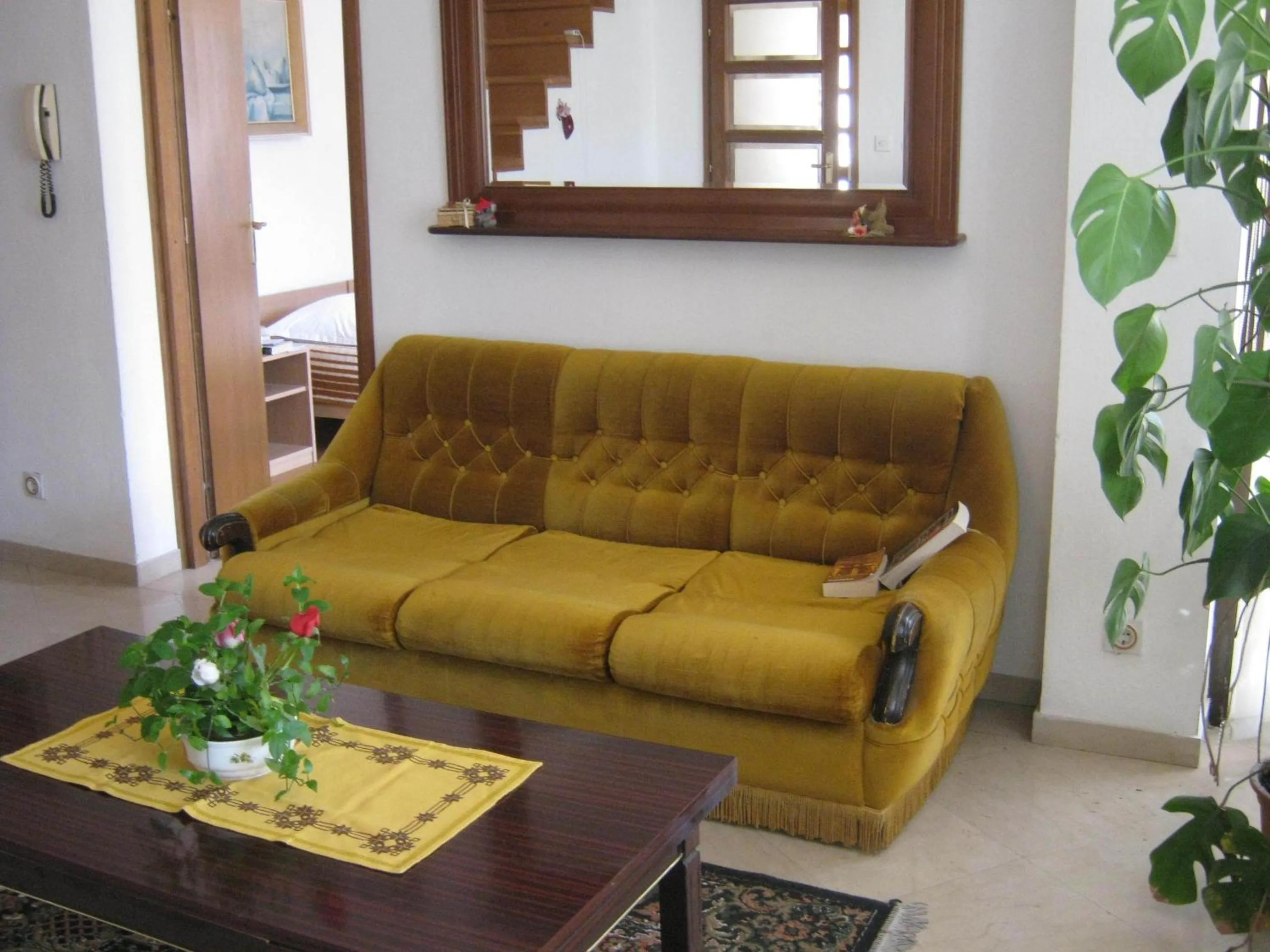 Seating area in Apartments and Rooms Artemida