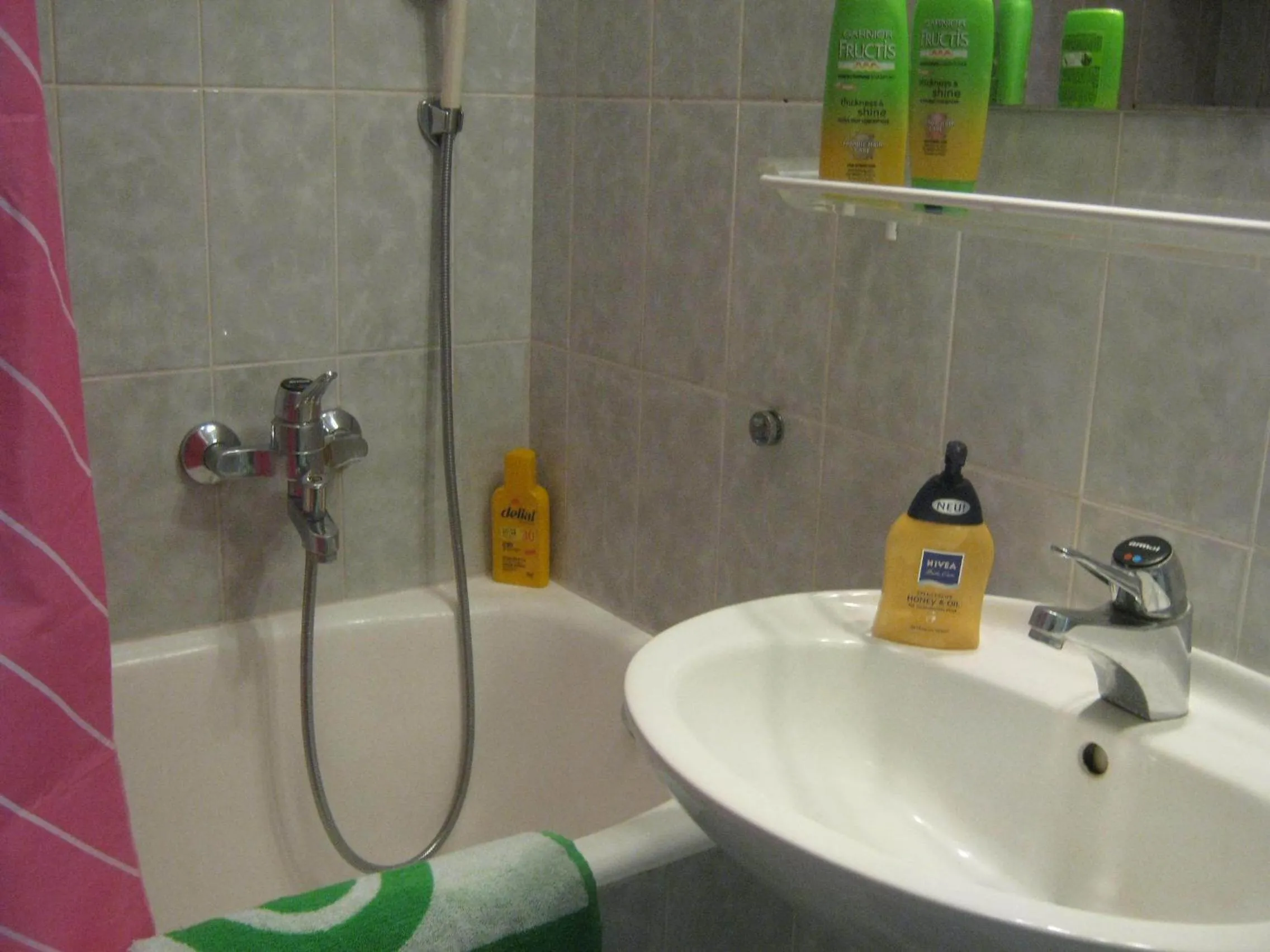 Bathroom in Apartments and Rooms Artemida