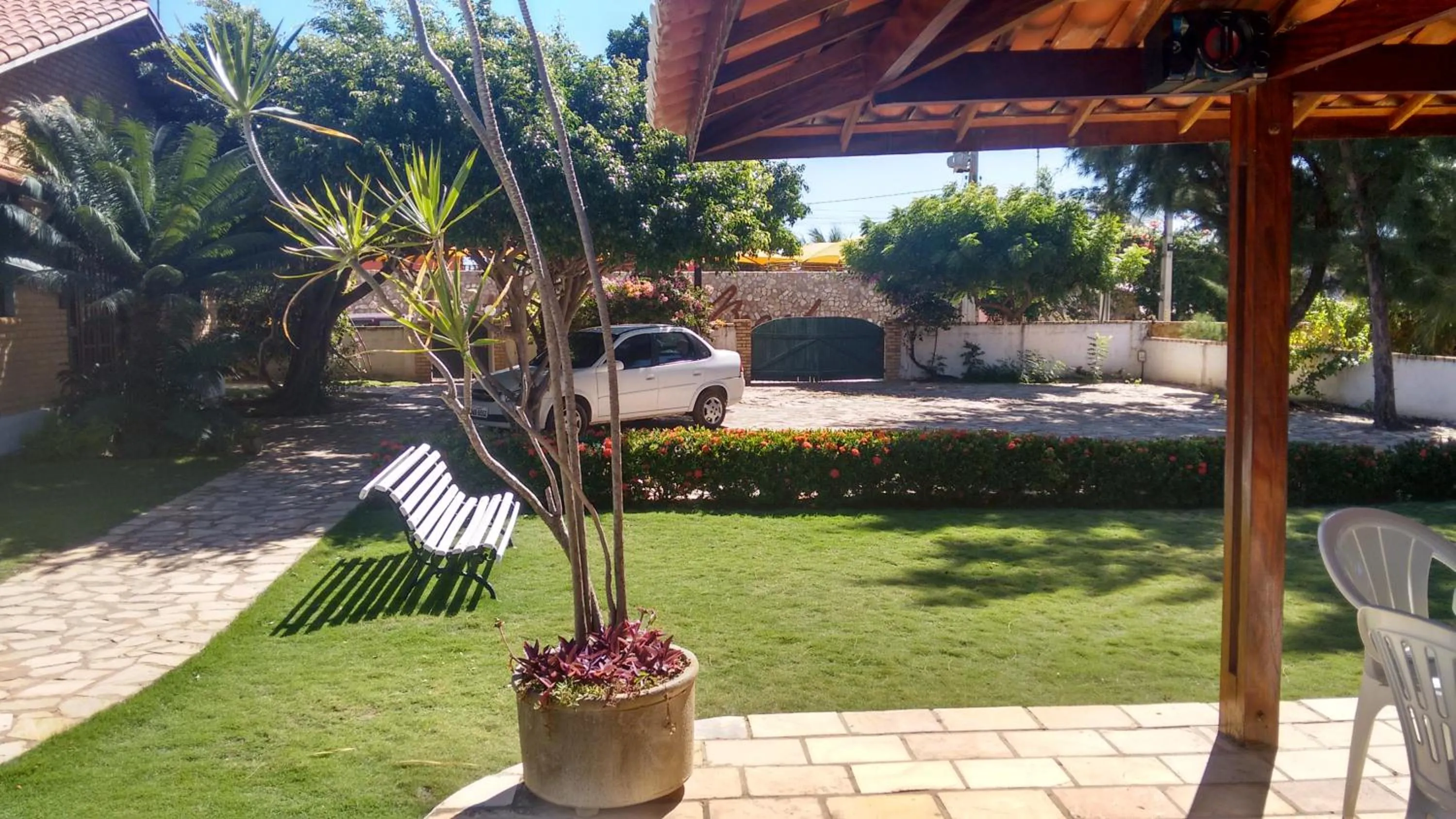 Garden in Pousada 7 Mares