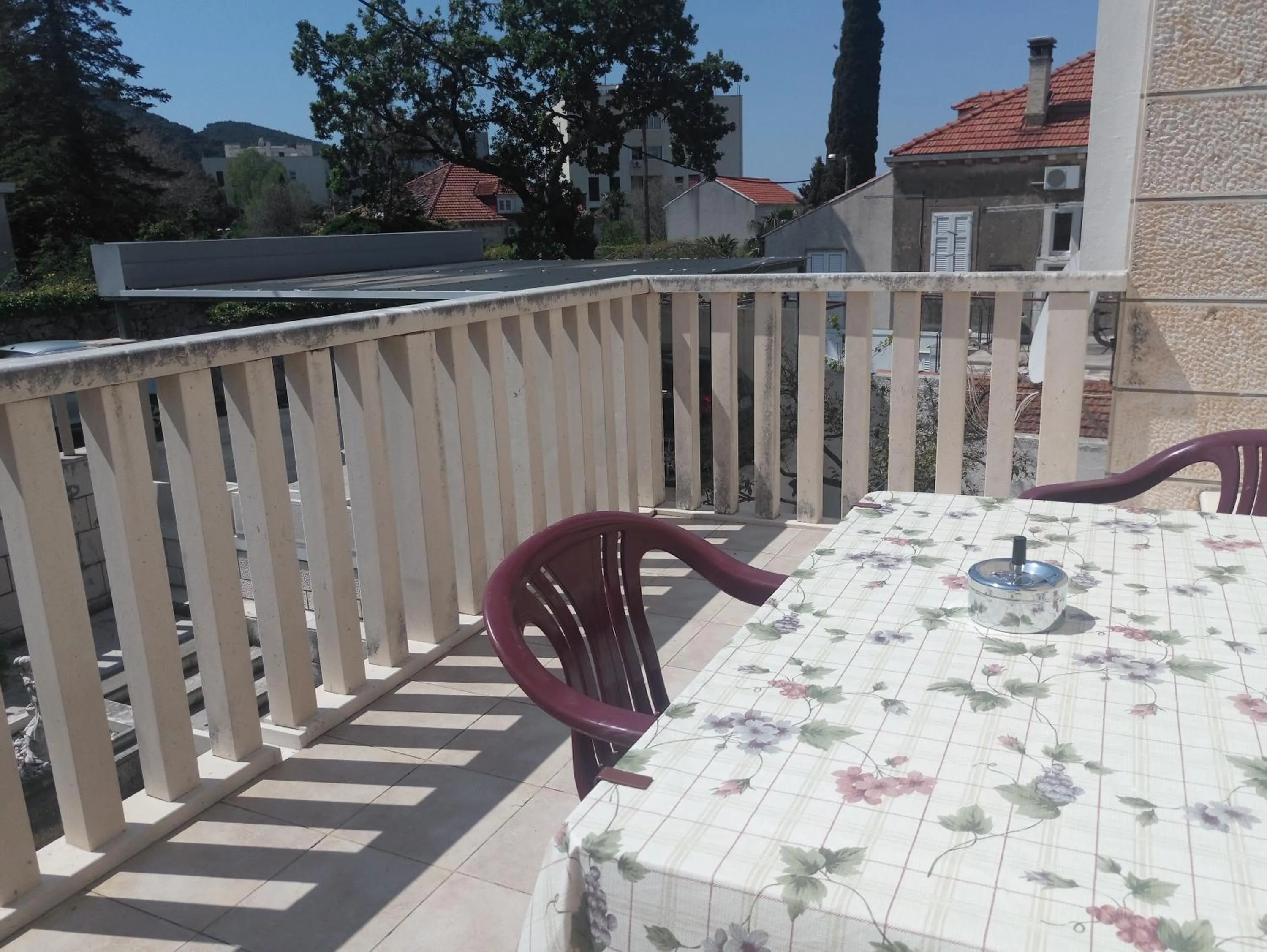 Balcony/Terrace in Adria Apartments and Rooms
