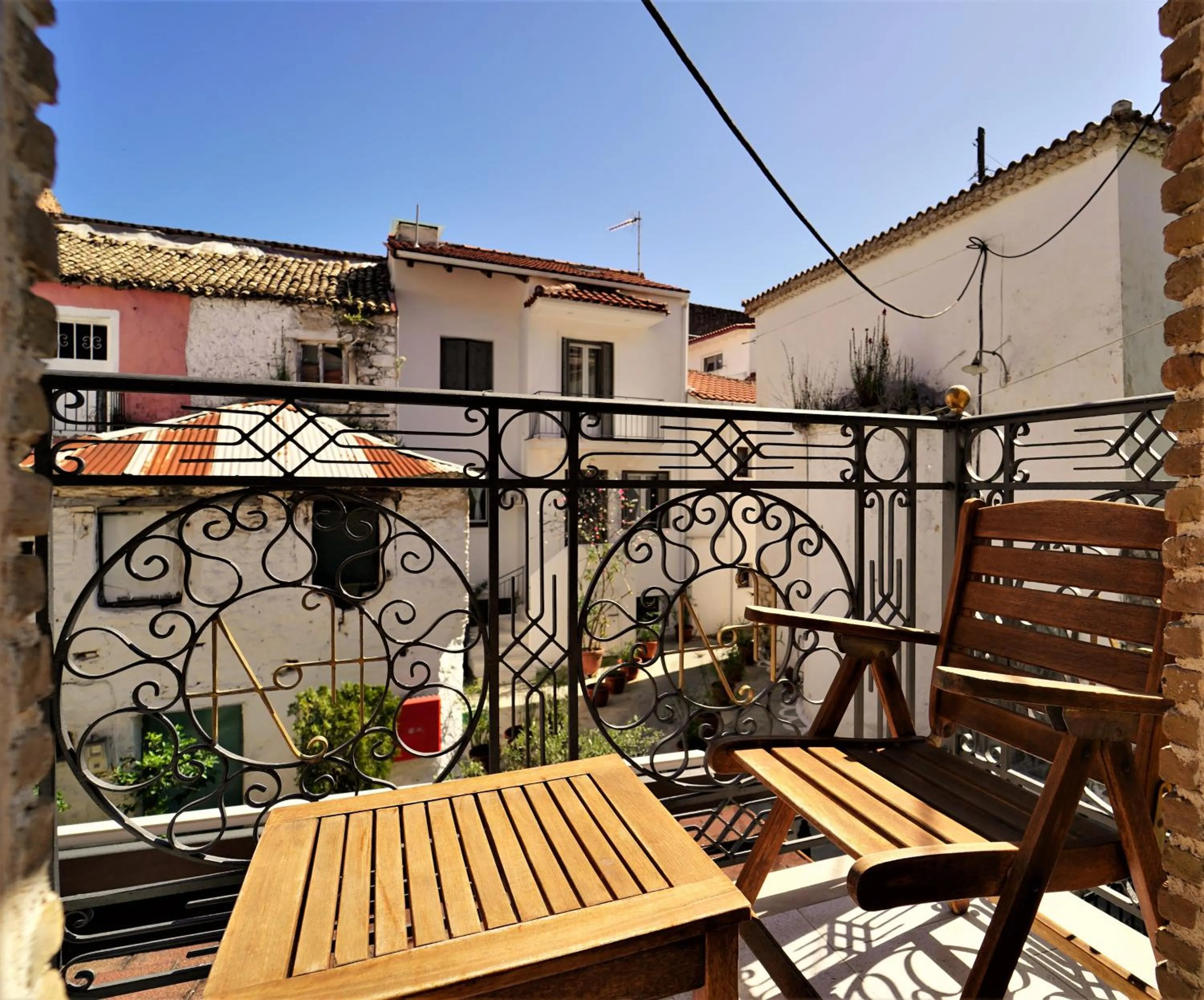 Balcony/Terrace in Hotel Acropol