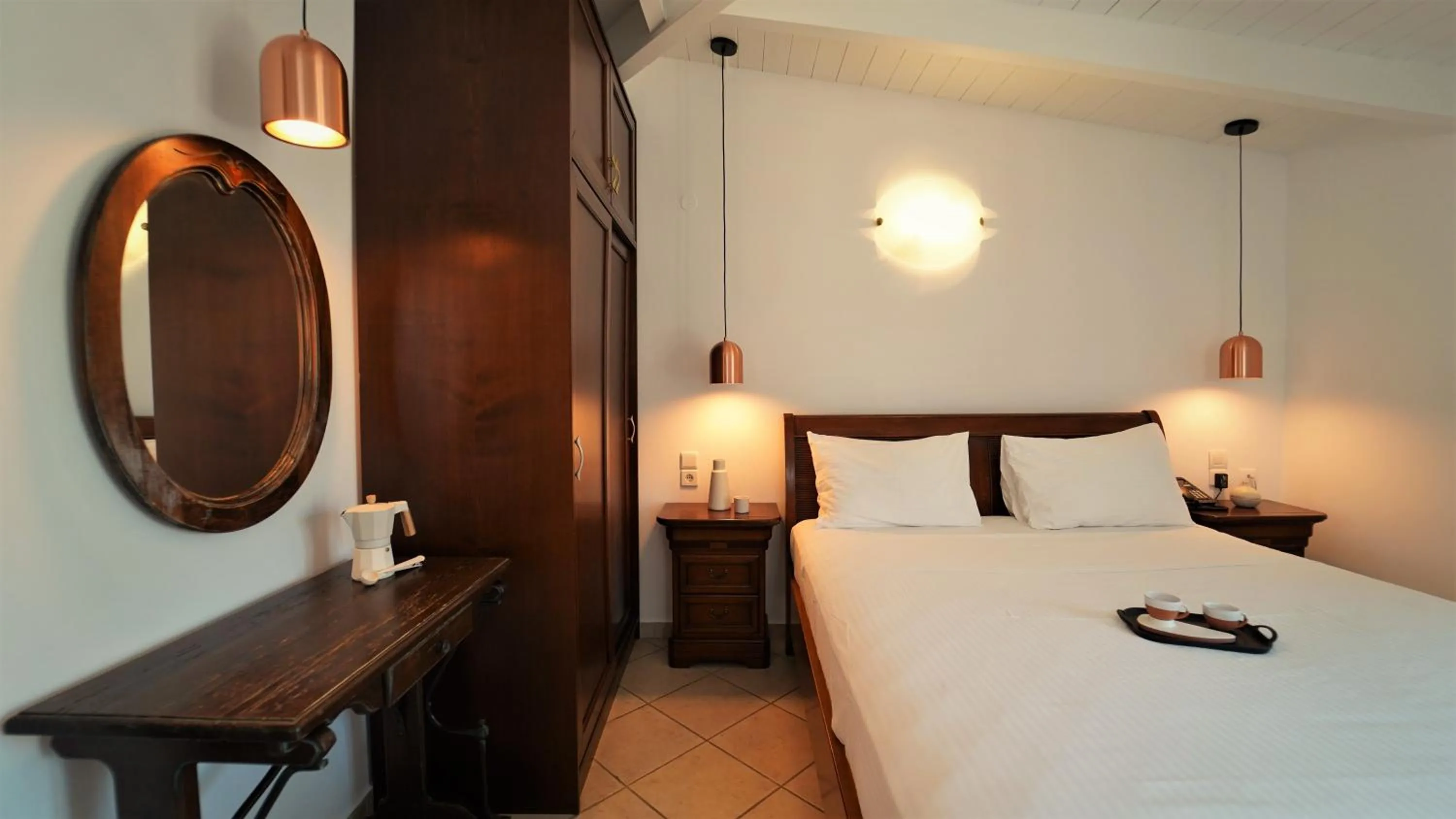 Bedroom, Bed in Hotel Acropol