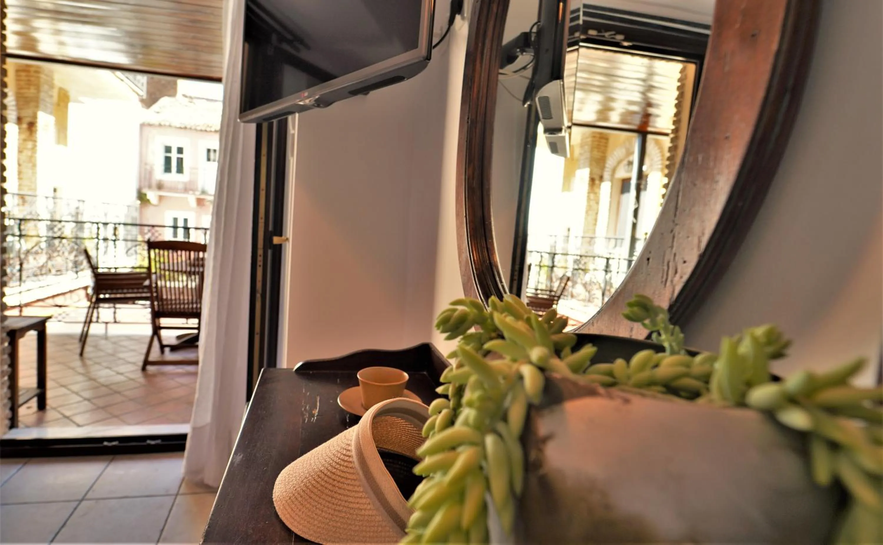 Balcony/Terrace in Hotel Acropol