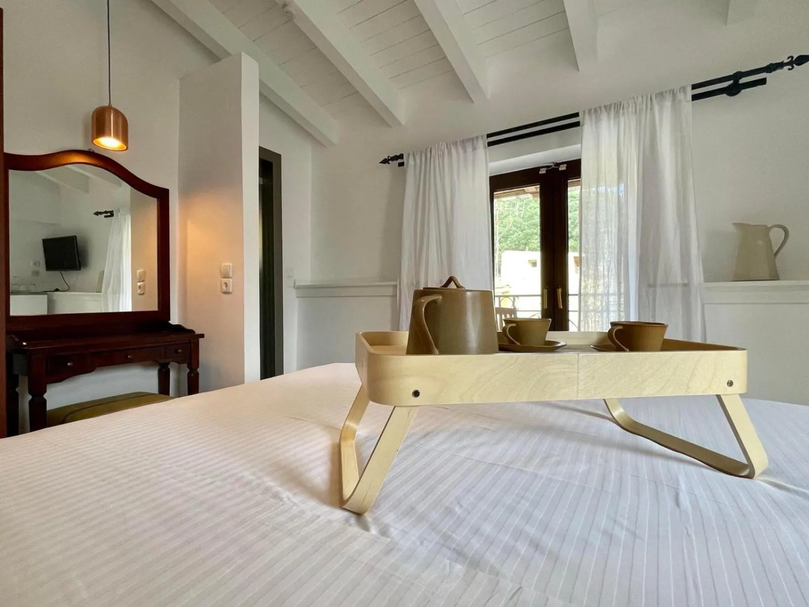 Bedroom, Bed in Hotel Acropol