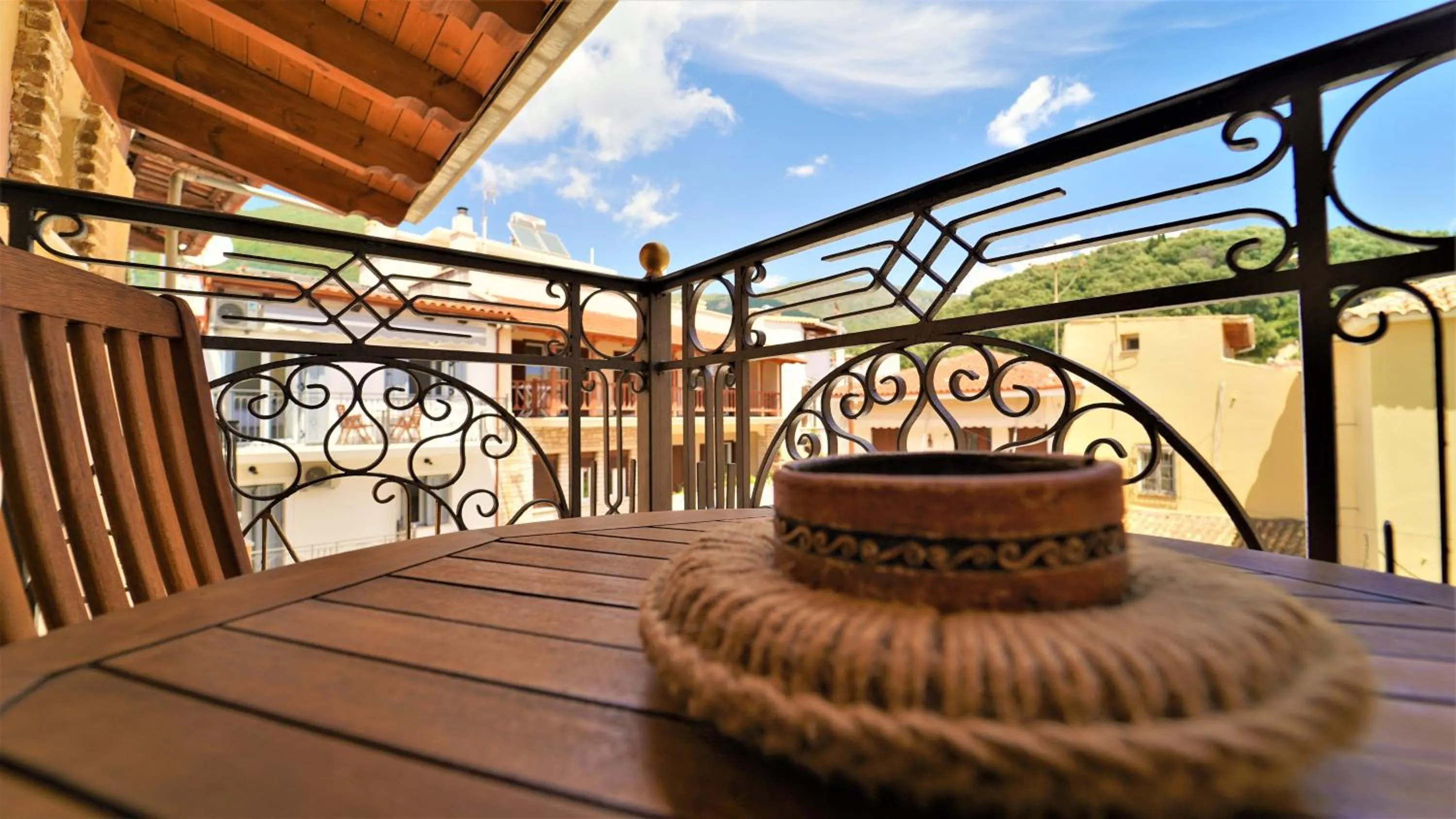 Balcony/Terrace in Hotel Acropol