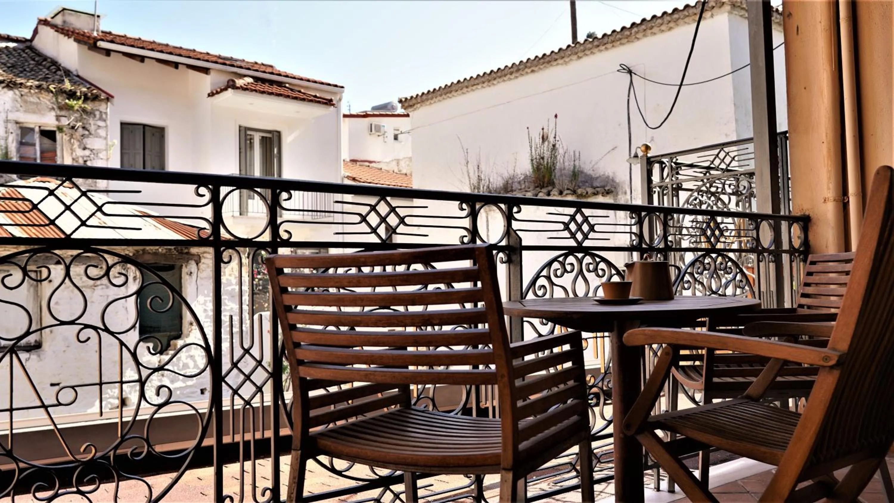 Balcony/Terrace in Hotel Acropol