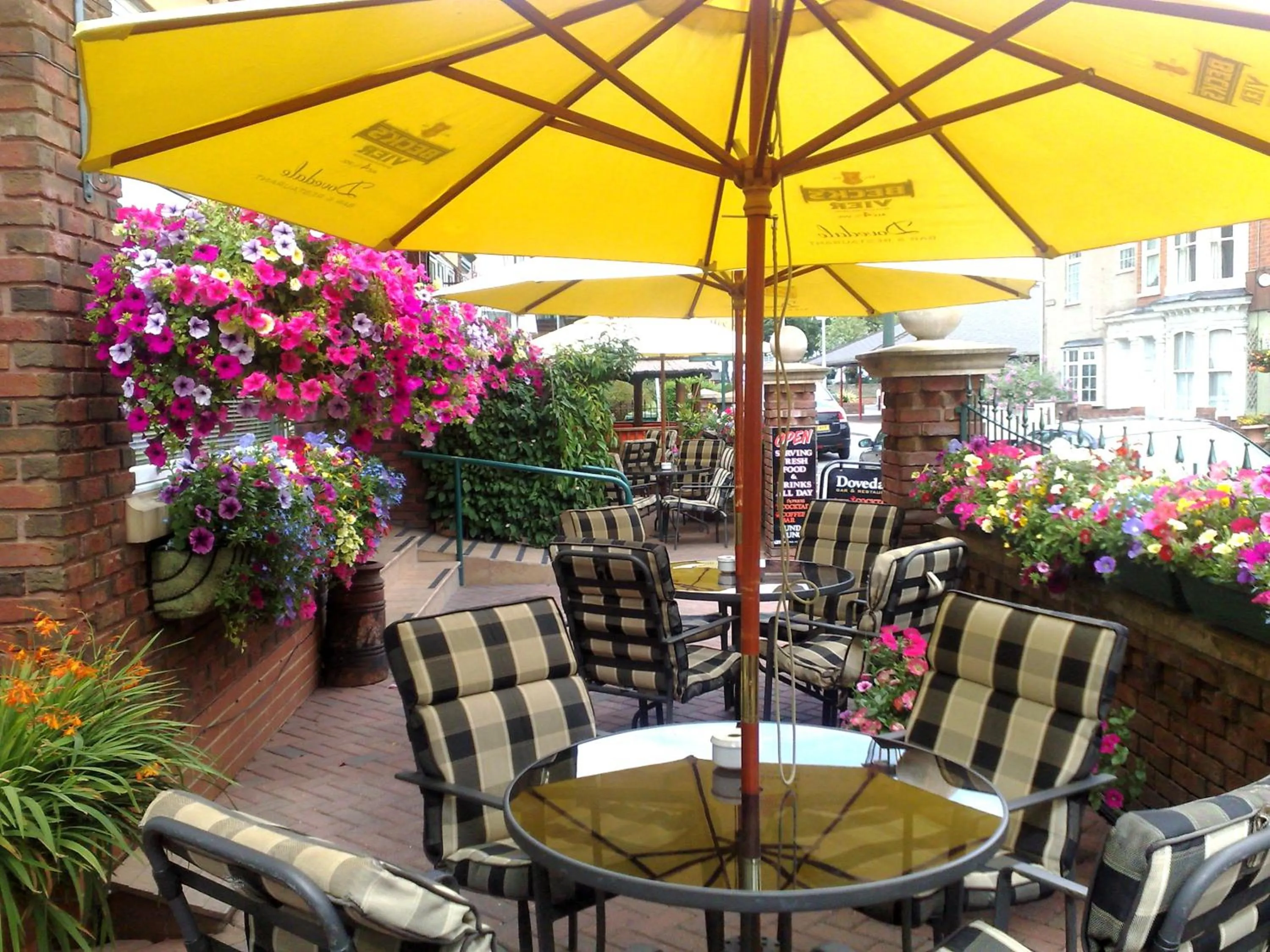 Garden in Dovedale Hotel and Restaurant