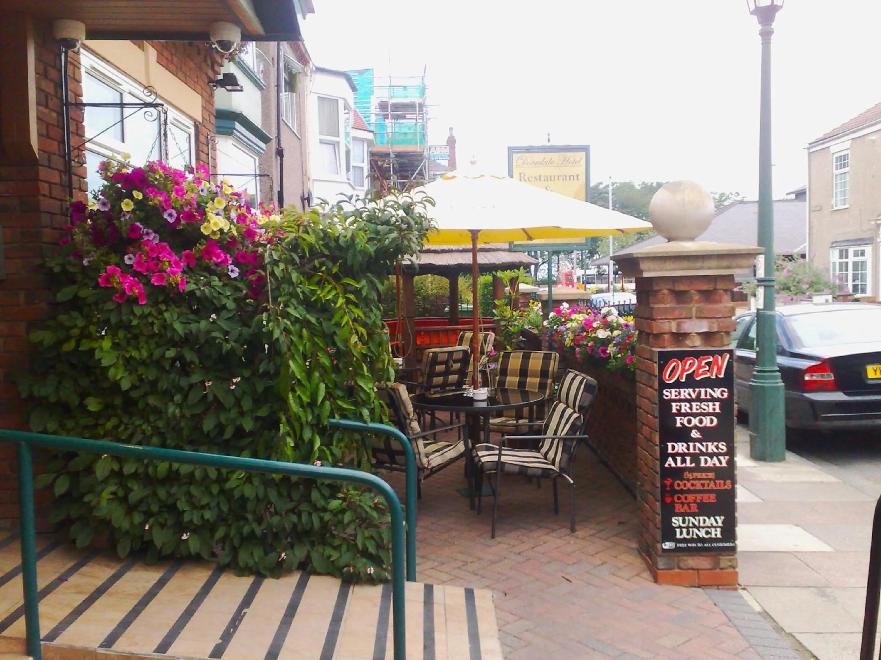 Garden in Dovedale Hotel and Restaurant