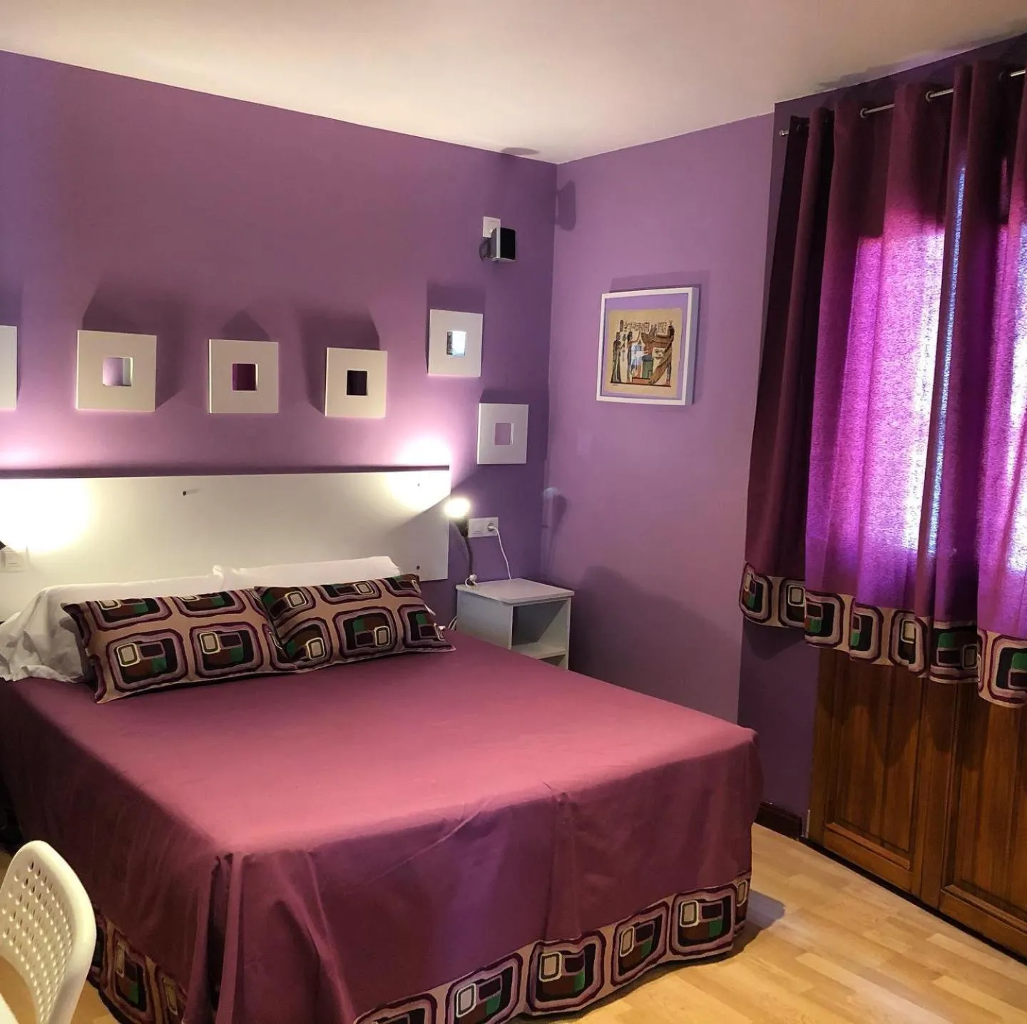 Bed in Hotel A. G. Porcillan