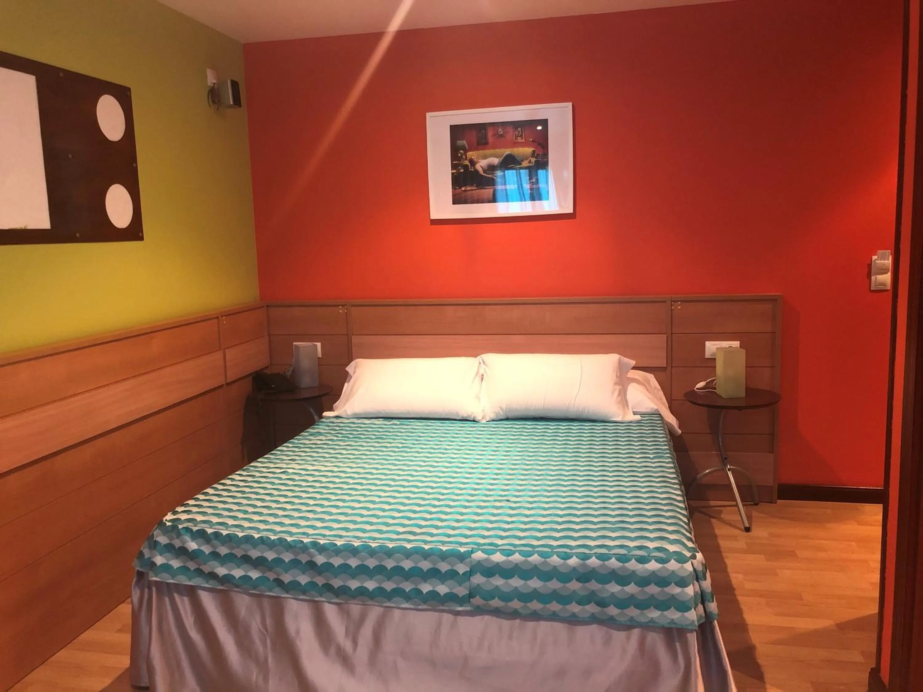 Bed in Hotel A. G. Porcillan