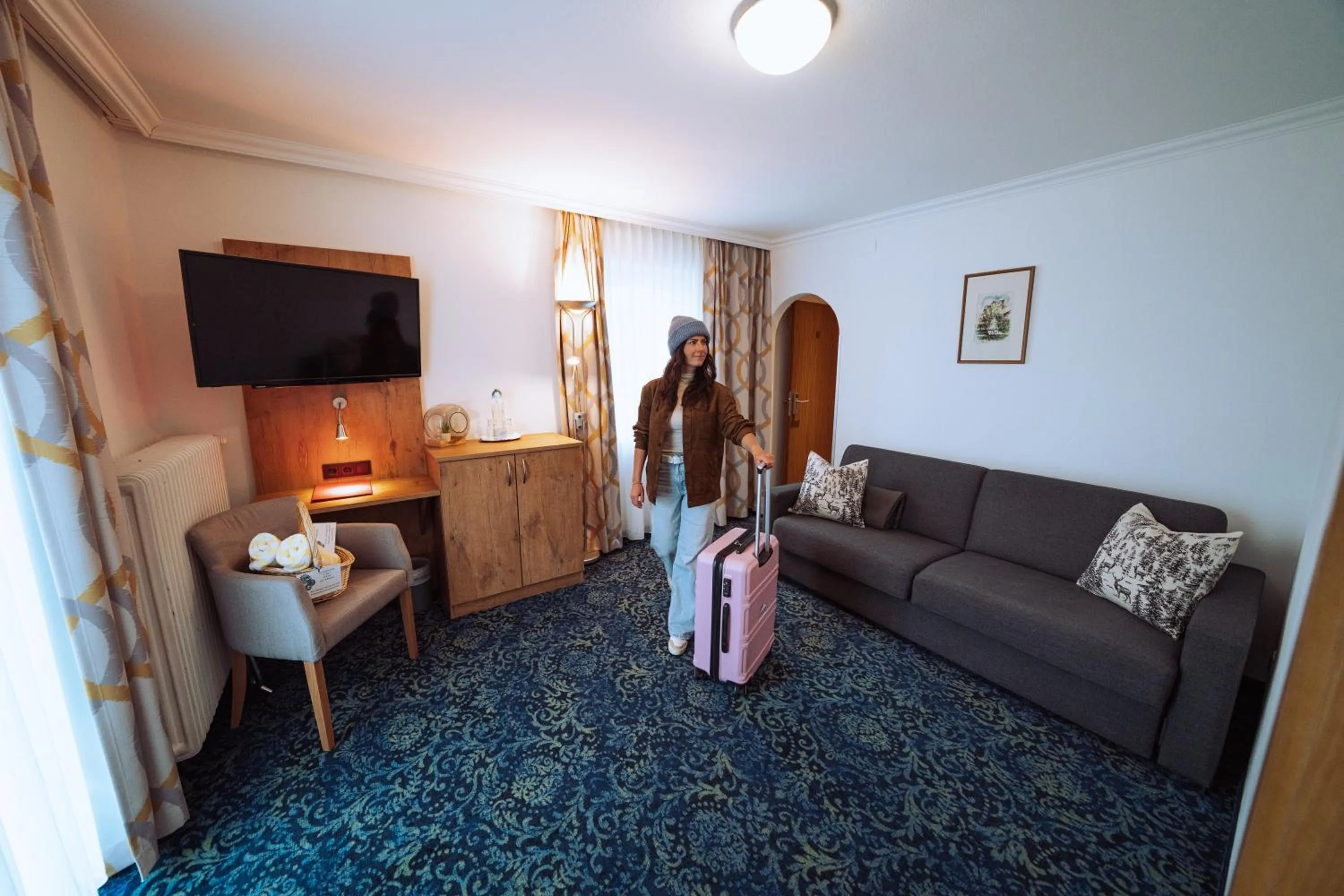 Living room in Hotel Wagner