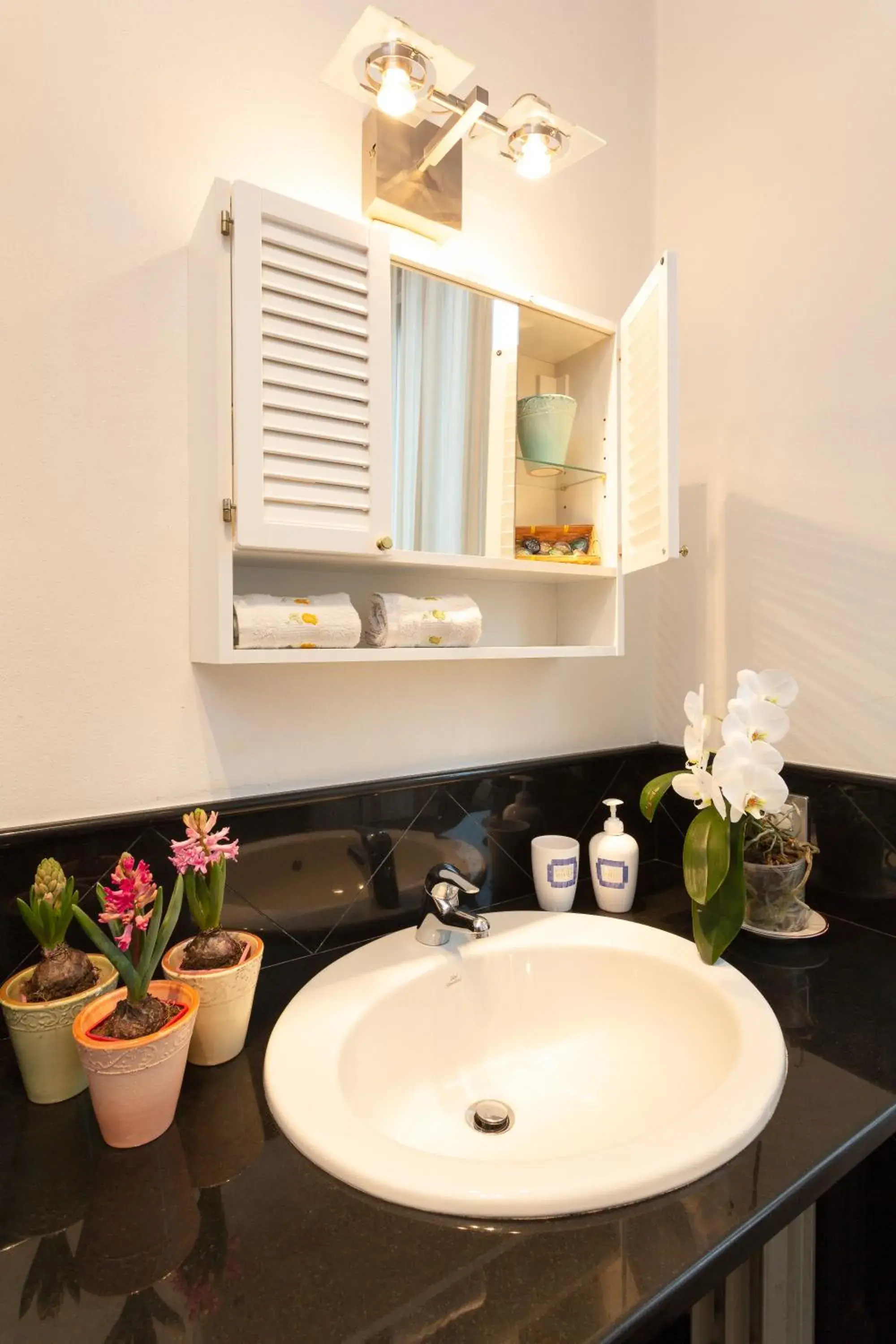 Bathroom in La Castellana Loft Hotel