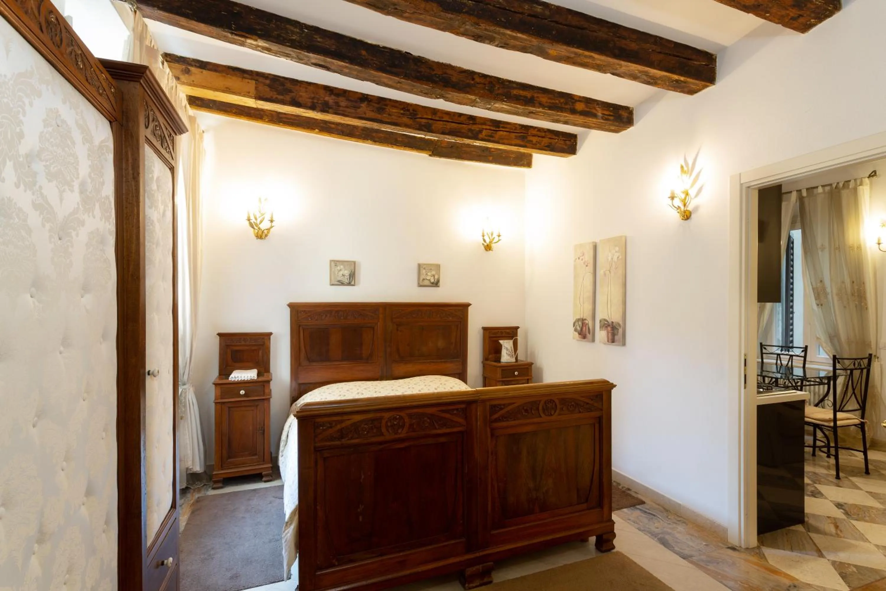 Bed in La Castellana