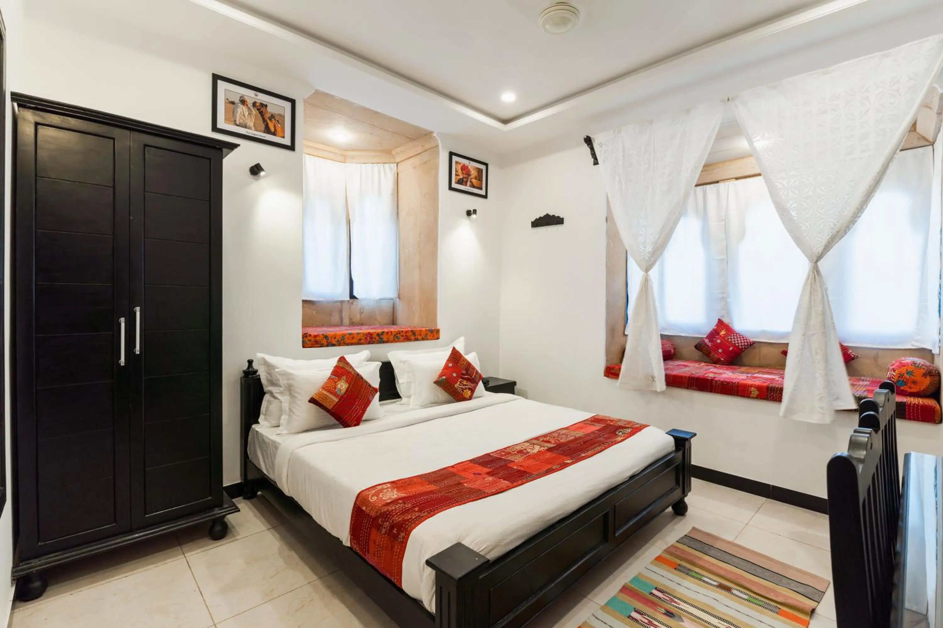 Bed in The Legend Haveli