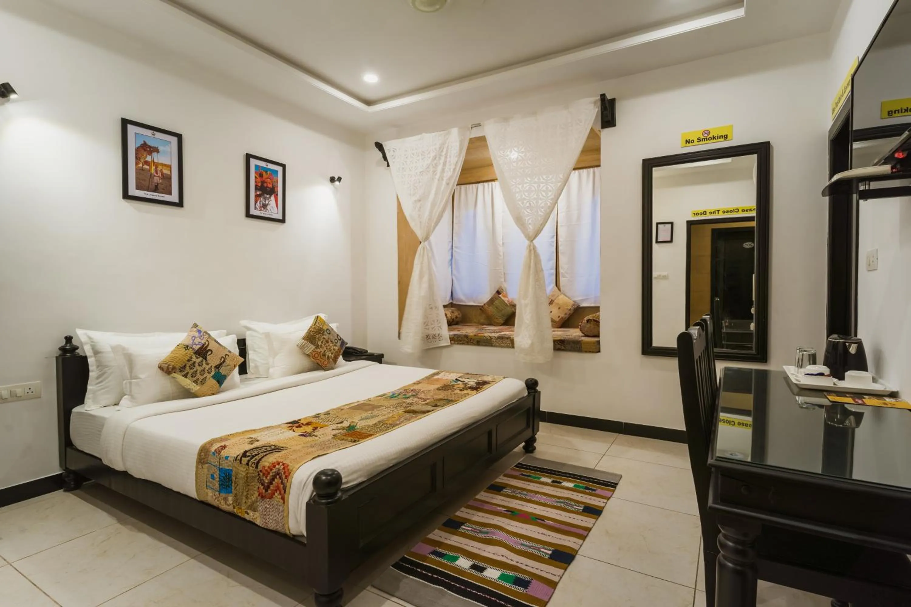 Bed in The Legend Haveli