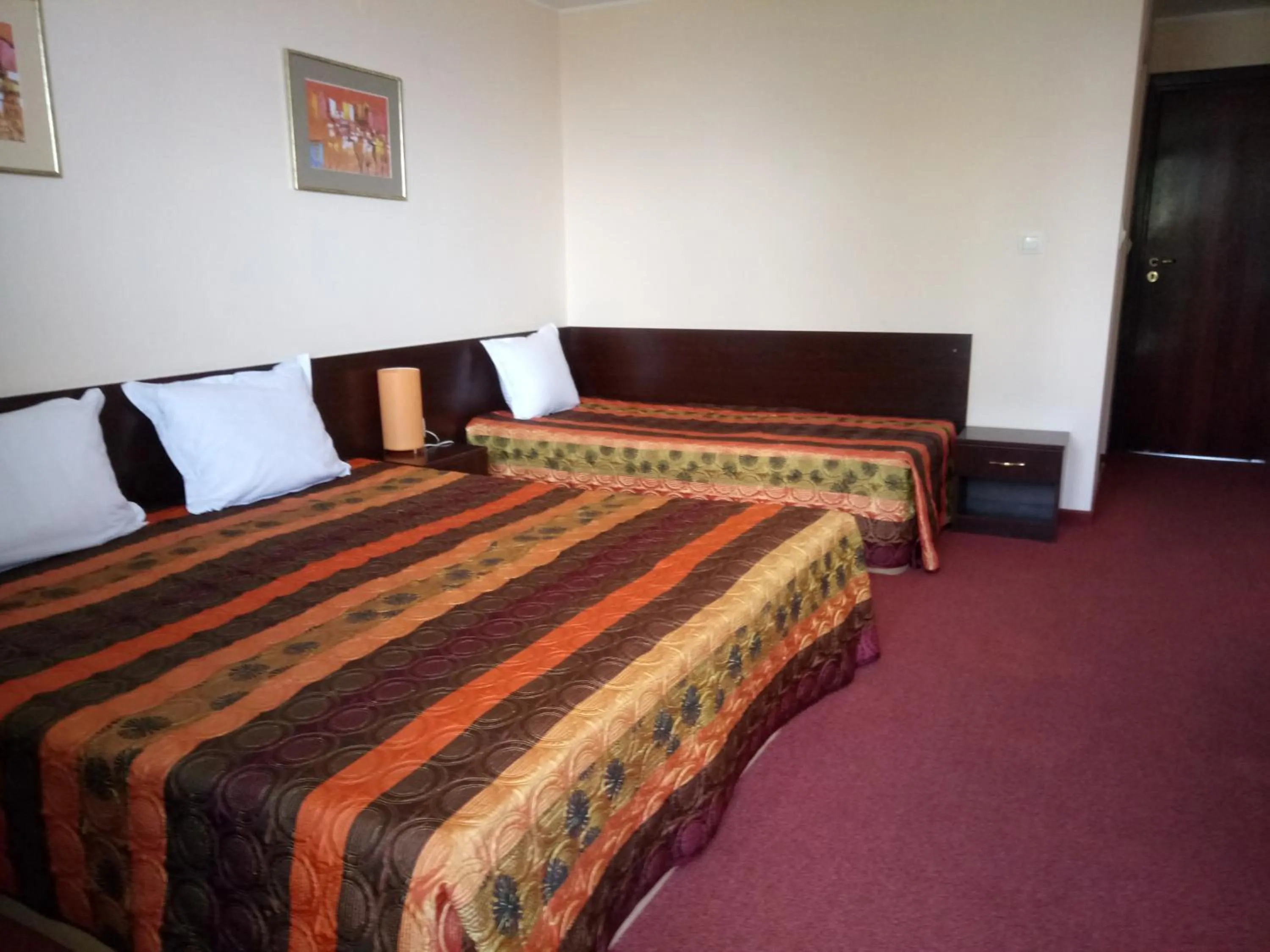 Bed in Family hotel Elena