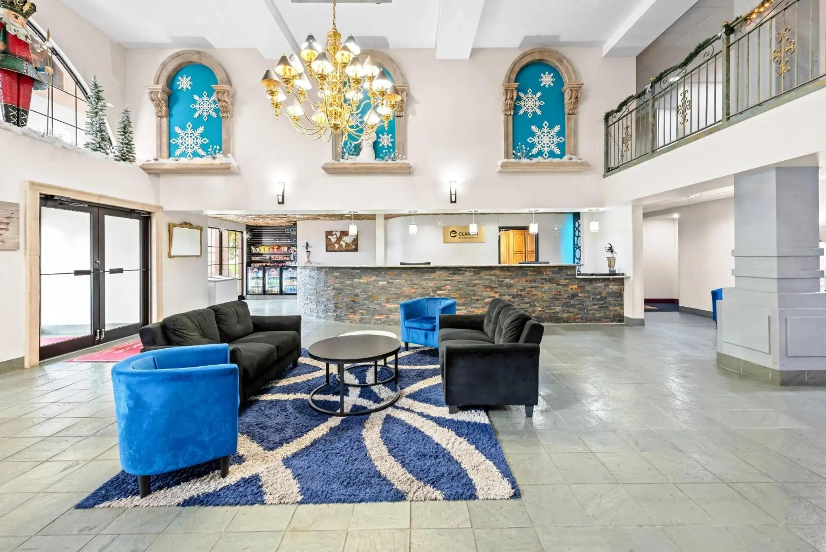 Lobby or reception in Clarion Inn Branson Lobby or reception in Clarion Inn Branson