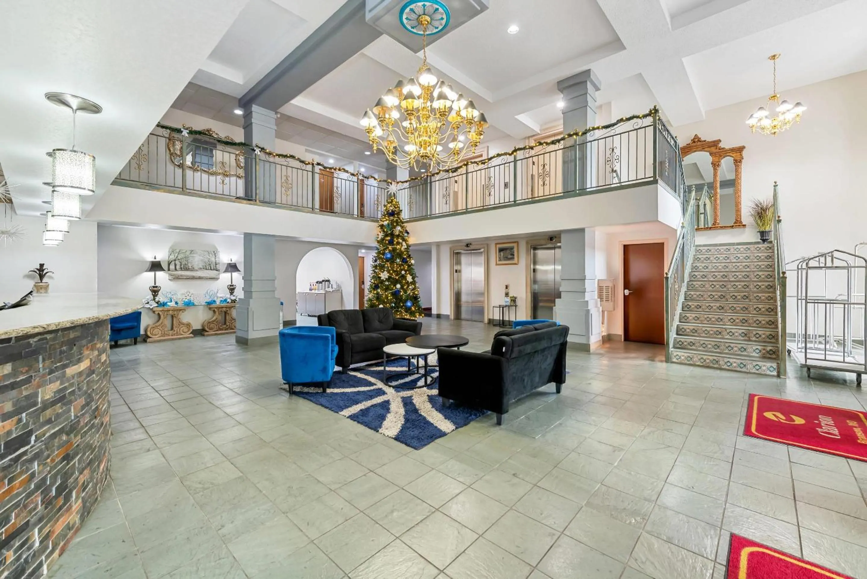 Lobby or reception in Clarion Inn Branson