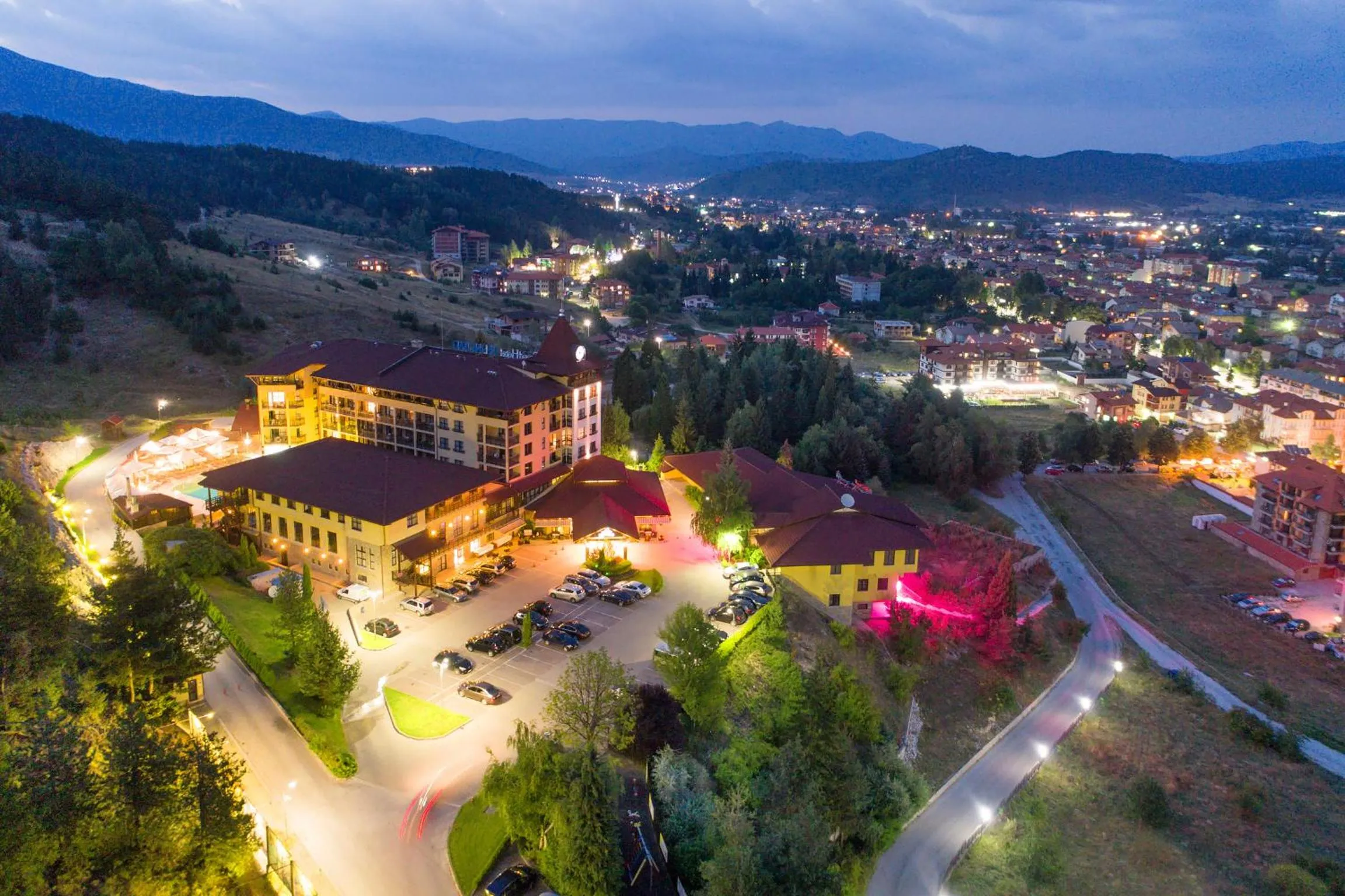 Bird's eye view in Grand Hotel Velingrad