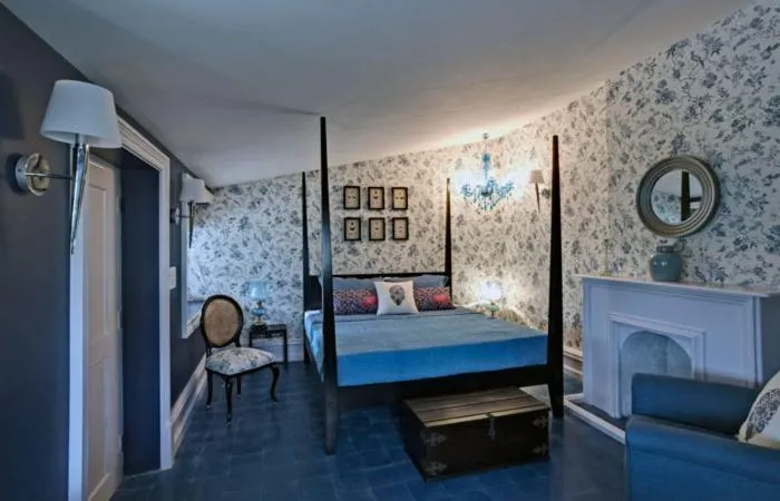 Bed in Talayar Valley Bungalow