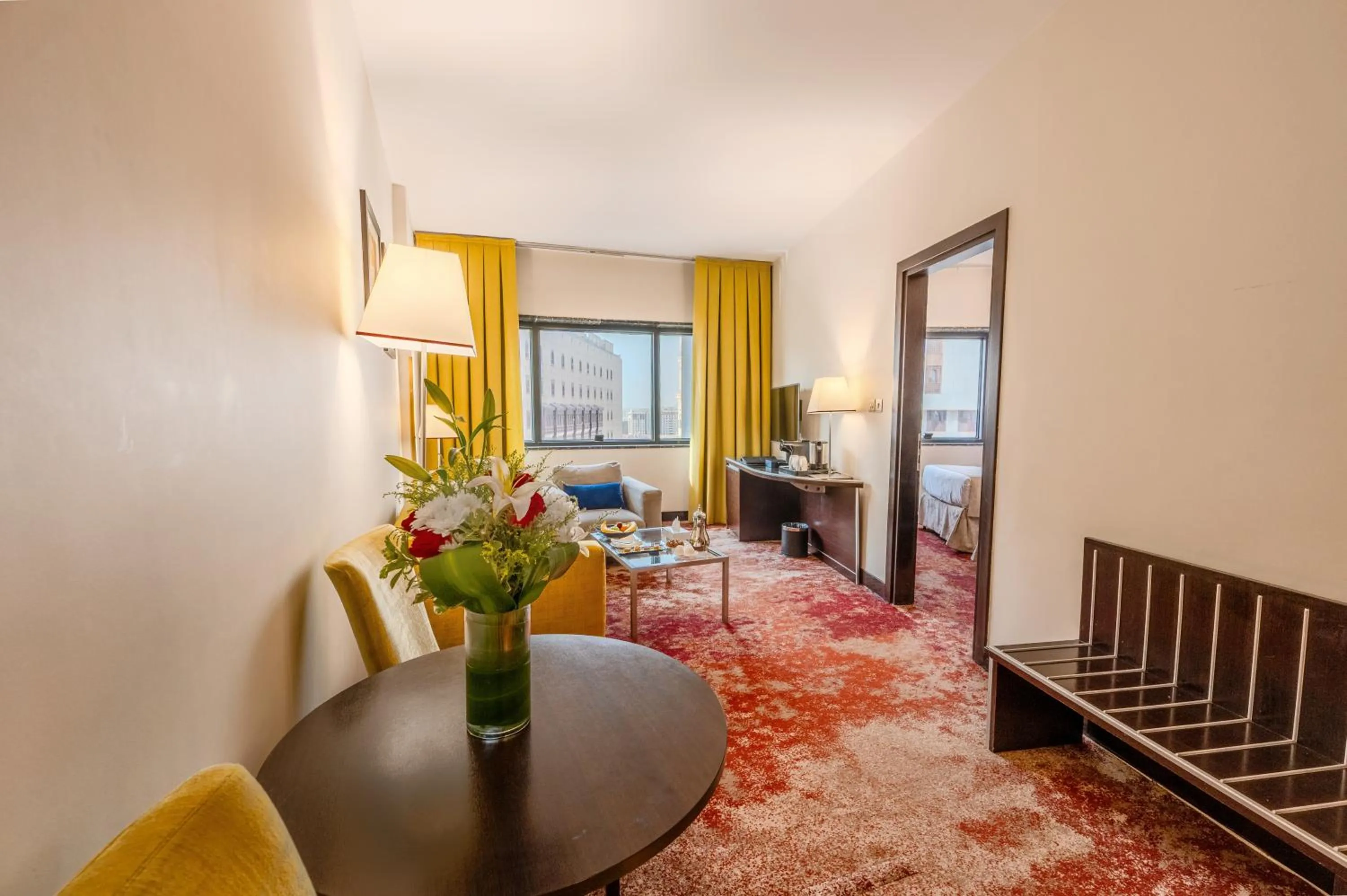 Living room in Maysan Al Harithia Hotel