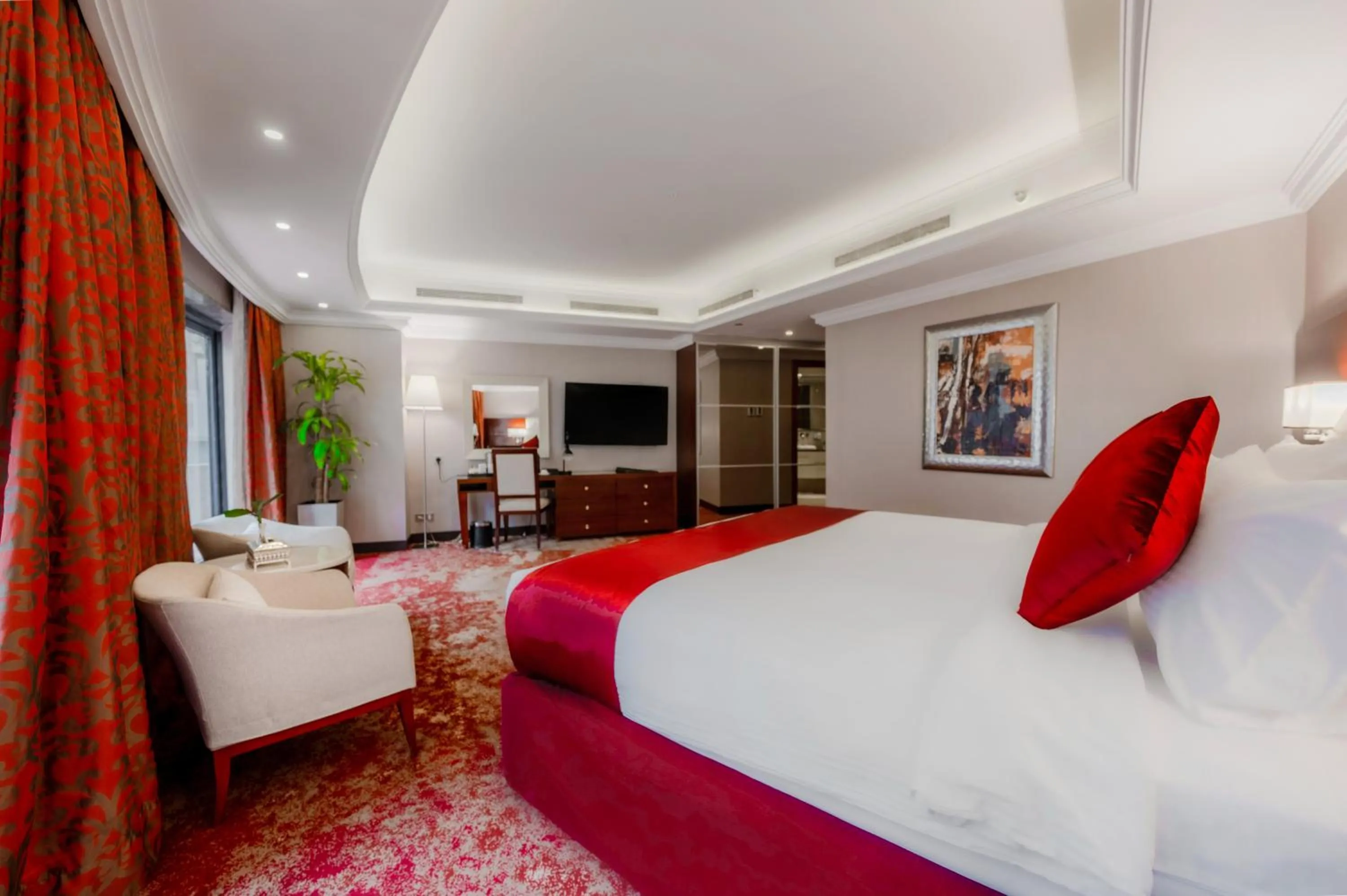 Bedroom, Bed in Maysan Al Harithia Hotel