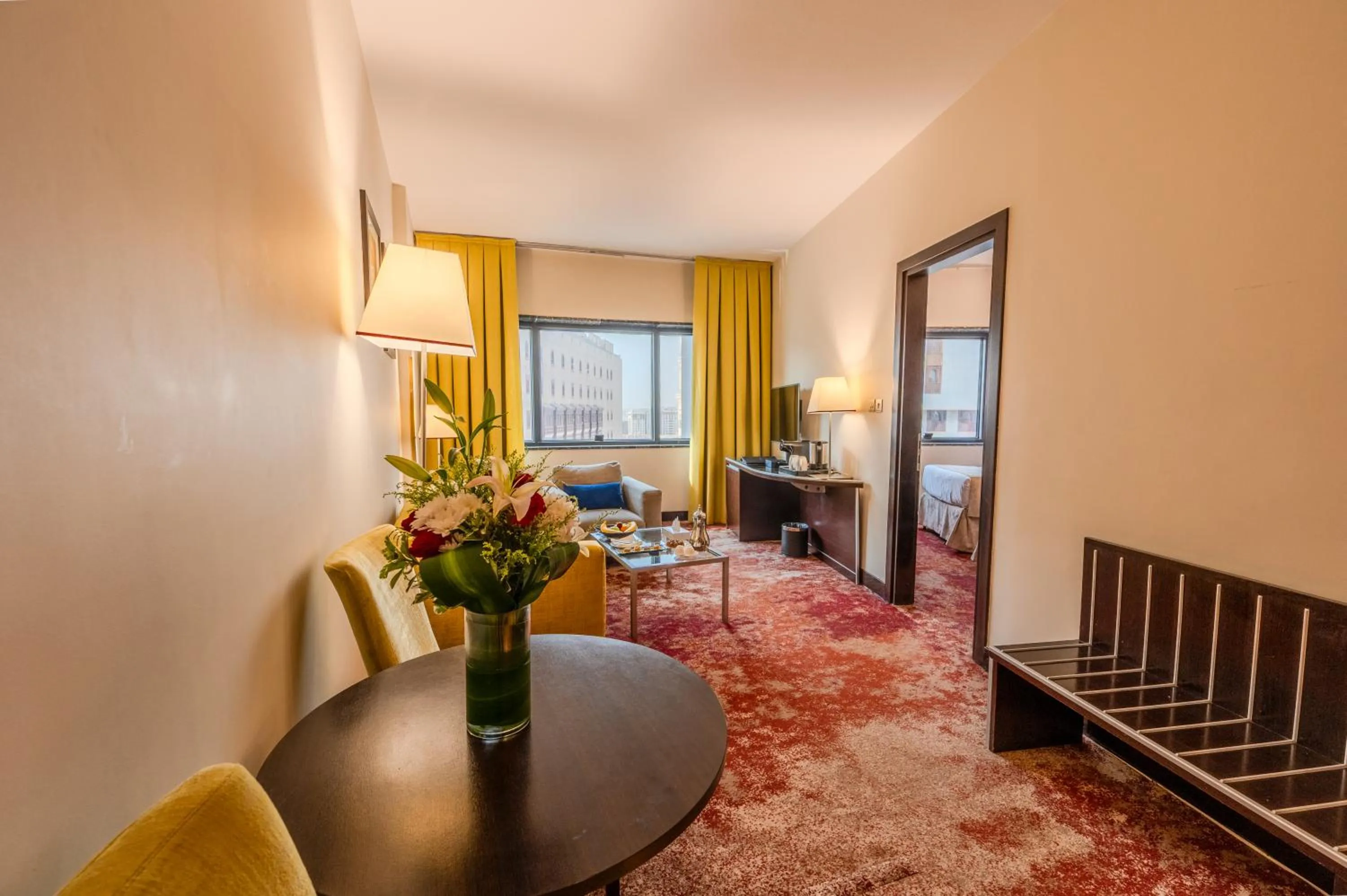 Seating area in Maysan Al Harithia Hotel