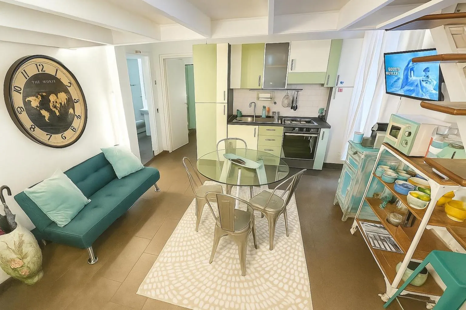 Kitchen or kitchenette in Trastevere Stars