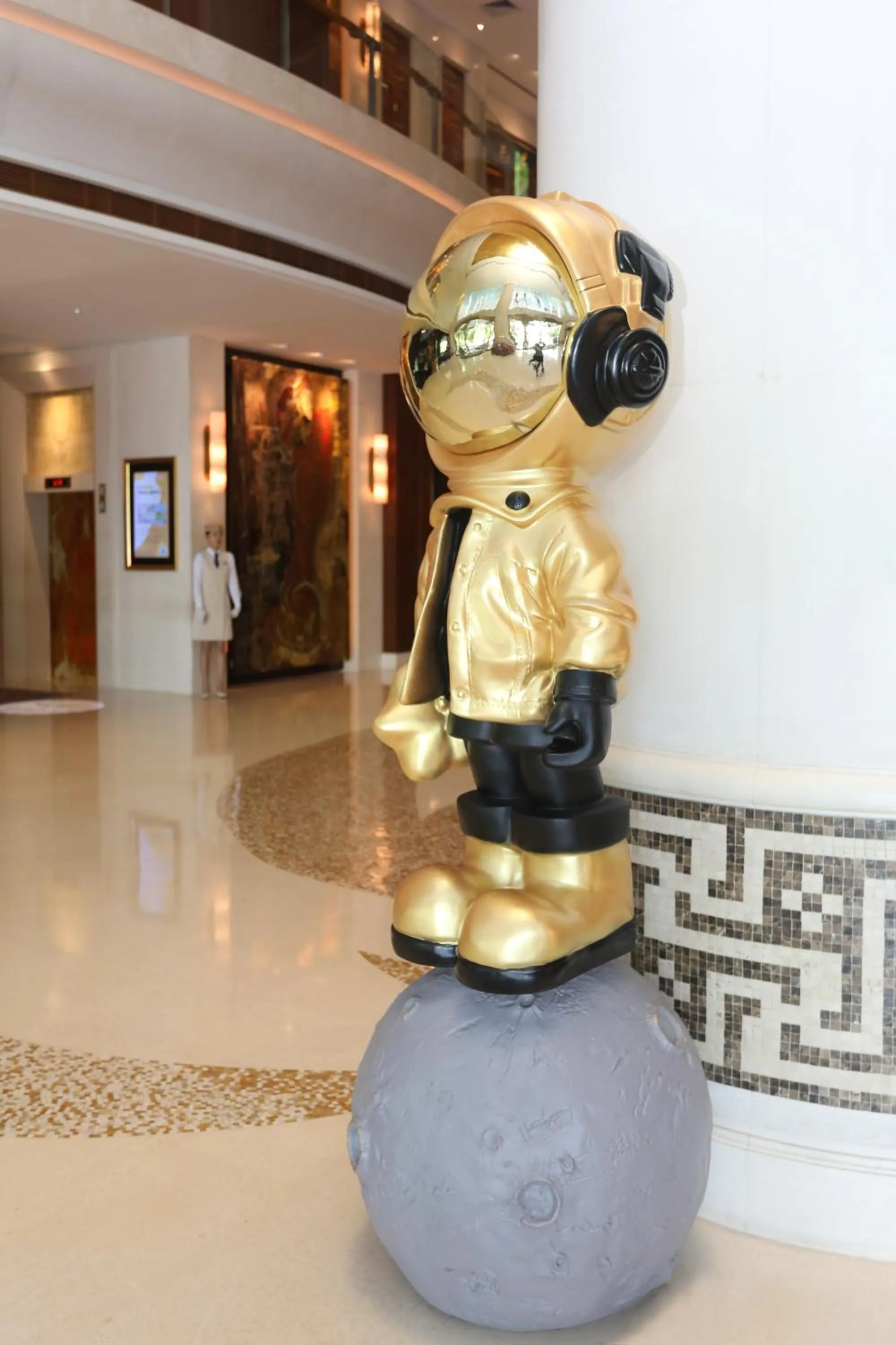 Decorative detail in Shenzhenair International Hotel