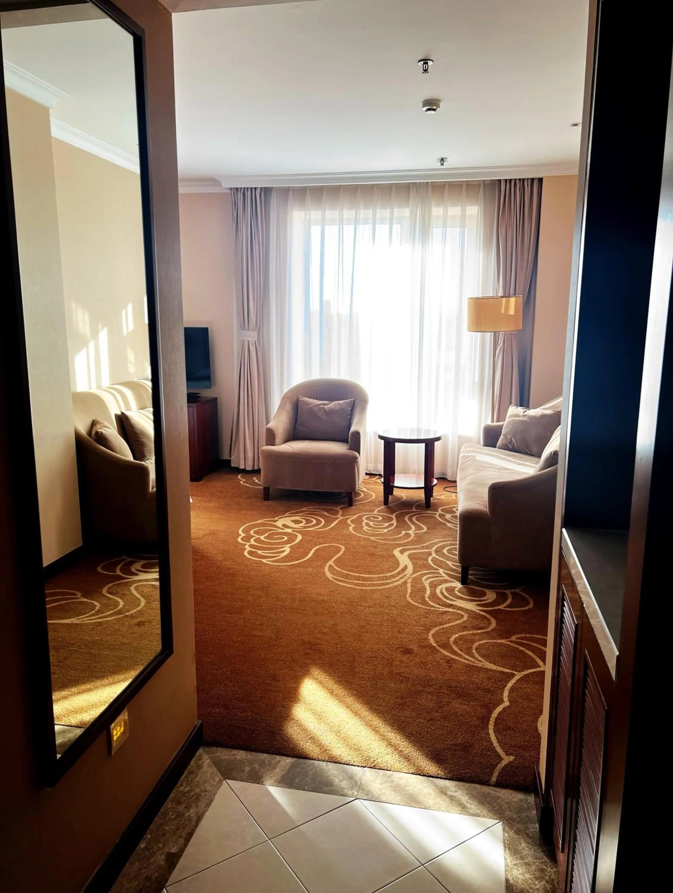 Seating area in Inner Mongolia Grand Hotel