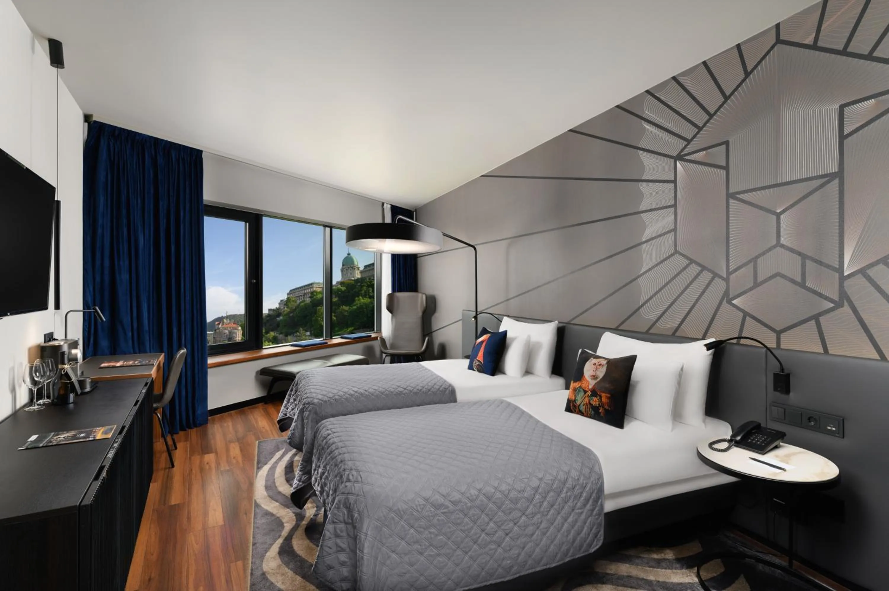 Bed in Hotel Clark Budapest - Adults Only